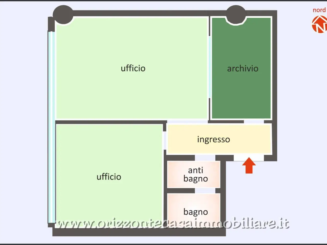 Ufficio in , Ascoli Piceno, {3} - Planimetria 1