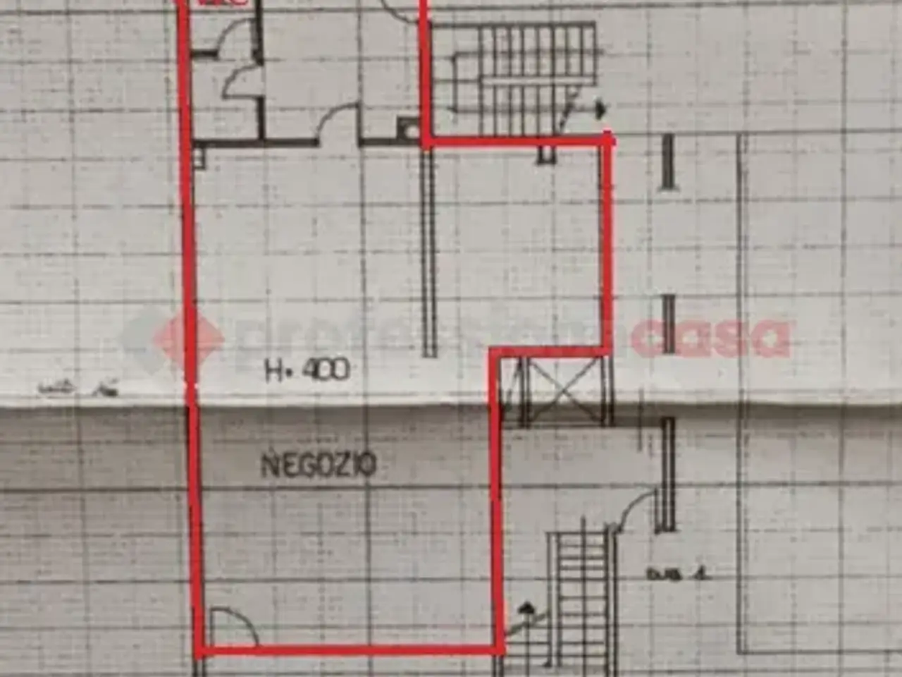 Negozio in Viale della Repubblica  69, Busto Arsizio, {3} - Planimetria 1