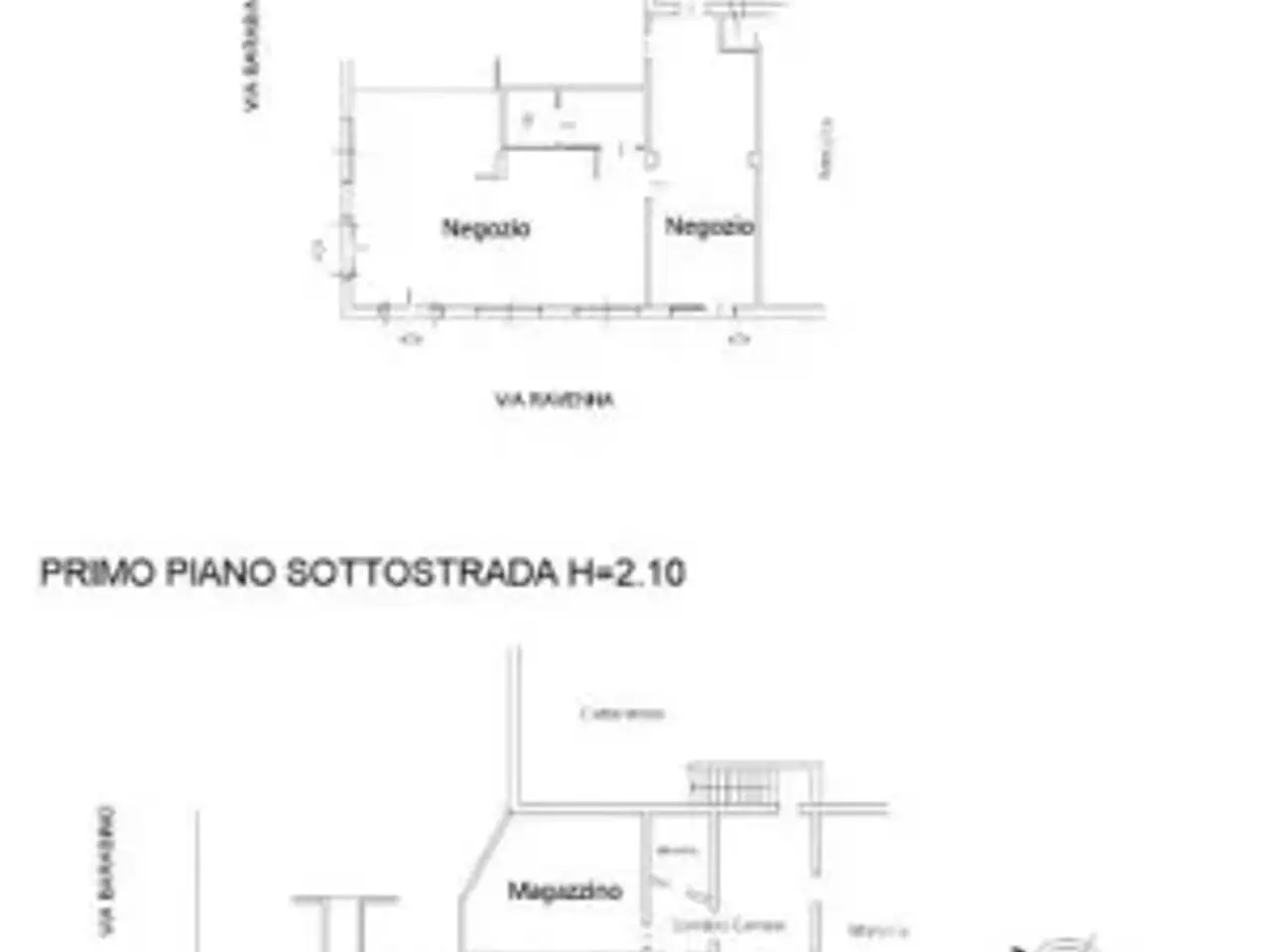 Negozio in Via Nicolò Barabino 7, Milano, {3} - Planimetria 1