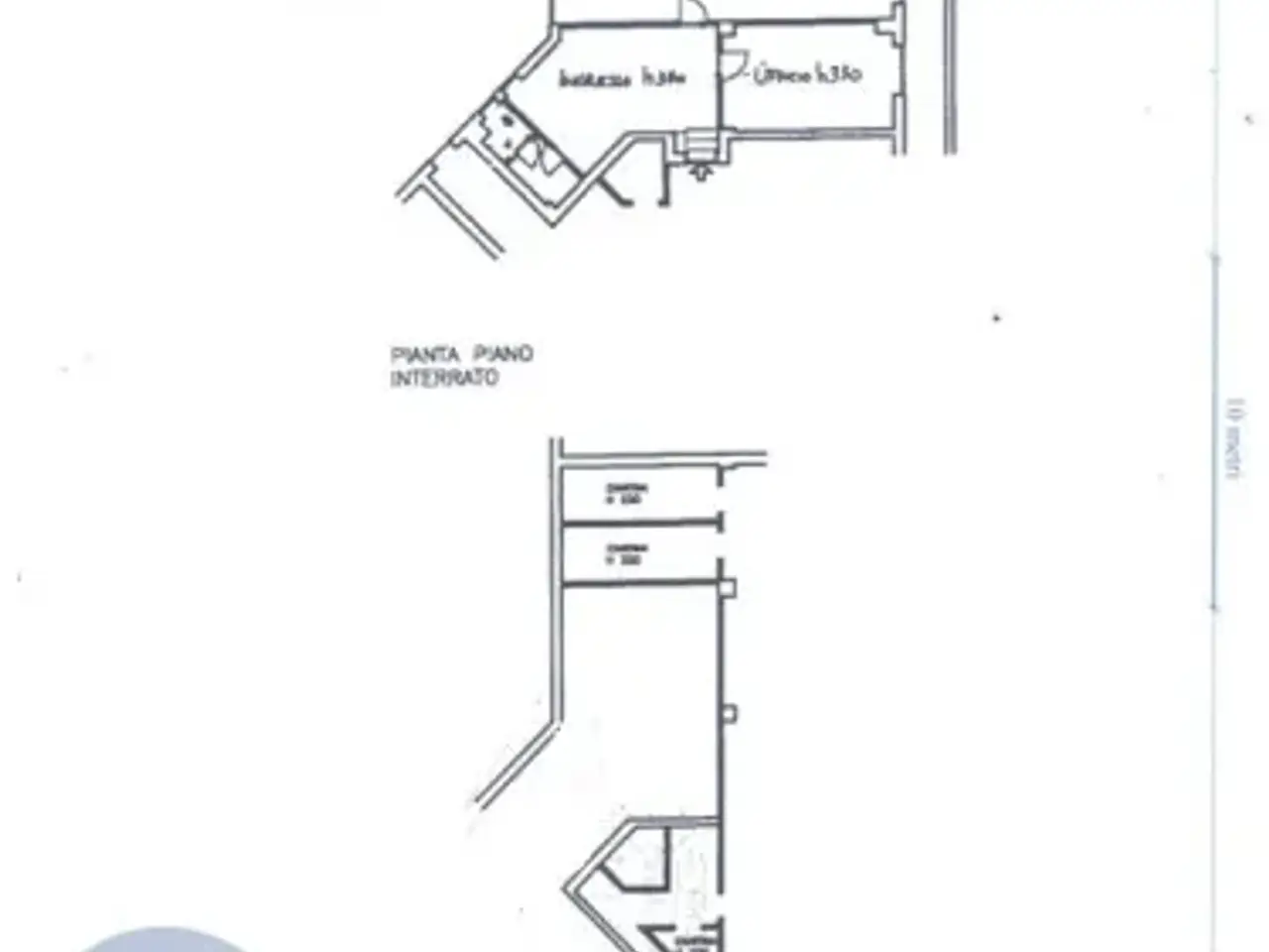 Ufficio in Via Enrico Toti 22, Monza, {3} - Planimetria 1