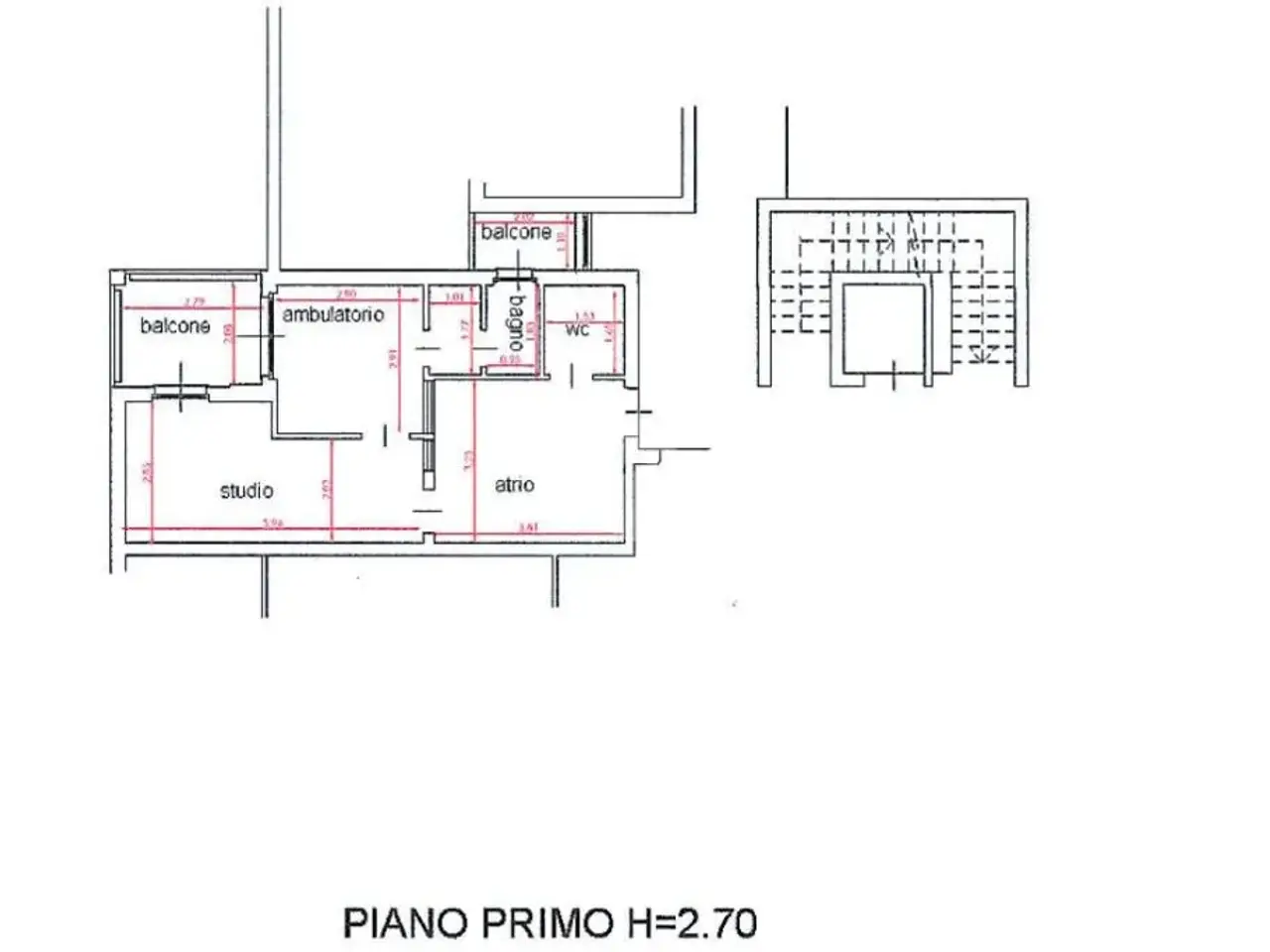 Ufficio in Via dell Armonia, Romano Di Lombardia, {3} - Planimetria 1