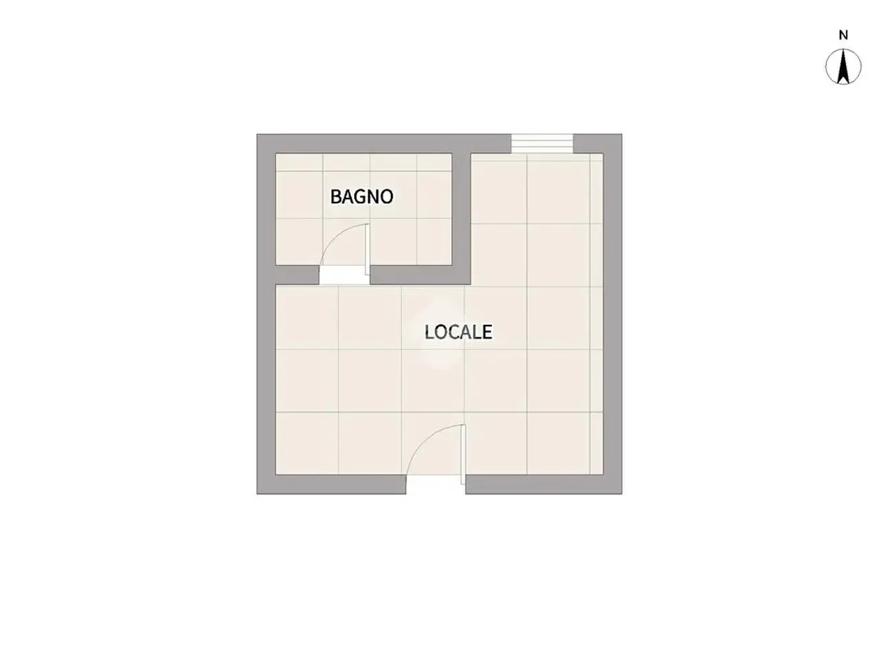 Negozio in Corso Chiaiano 50, Napoli, {3} - Planimetria 1