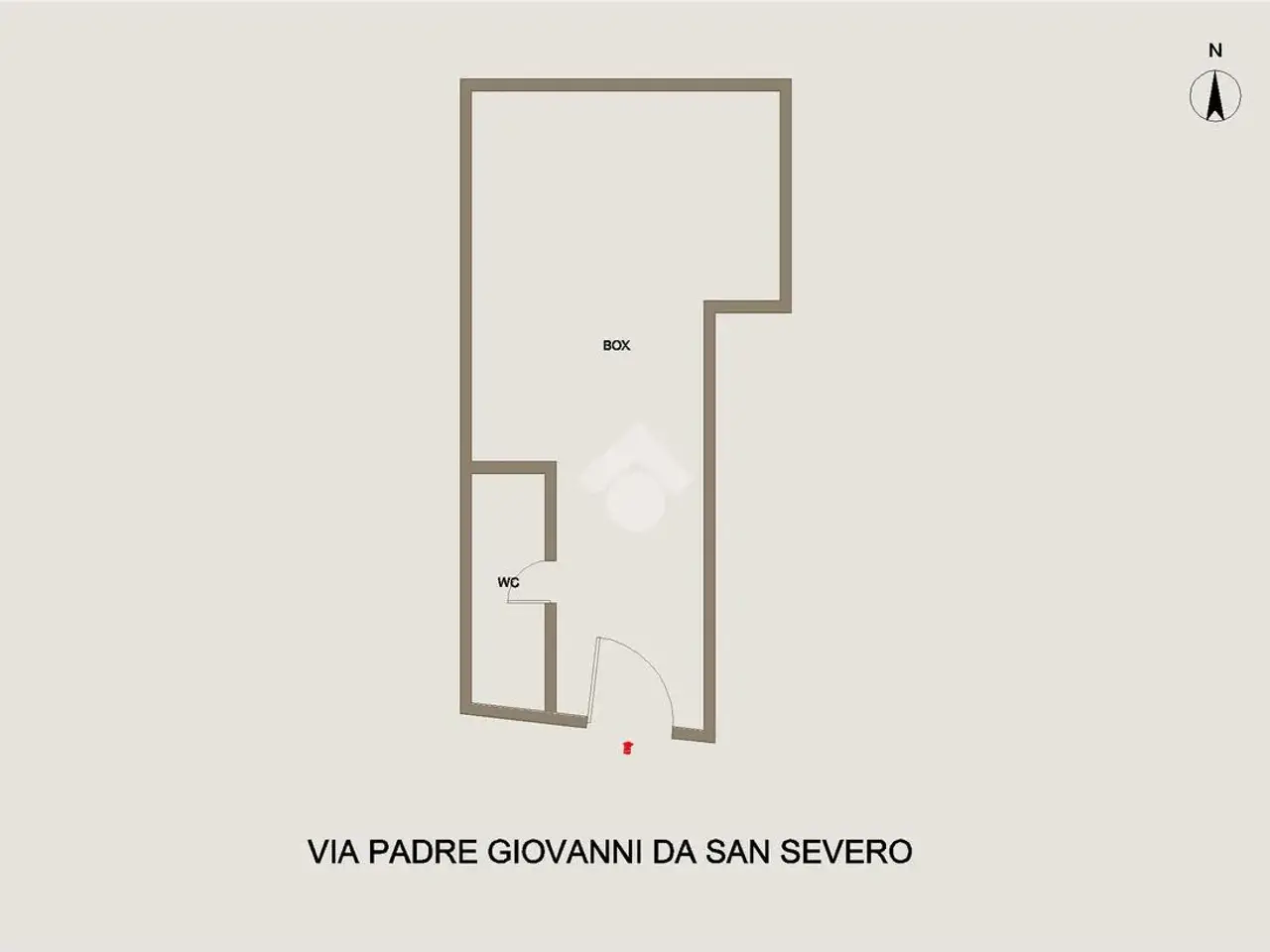 Magazzino in Via Padre Giovanni da San Severo 8, San Severo, {3} - Planimetria 1