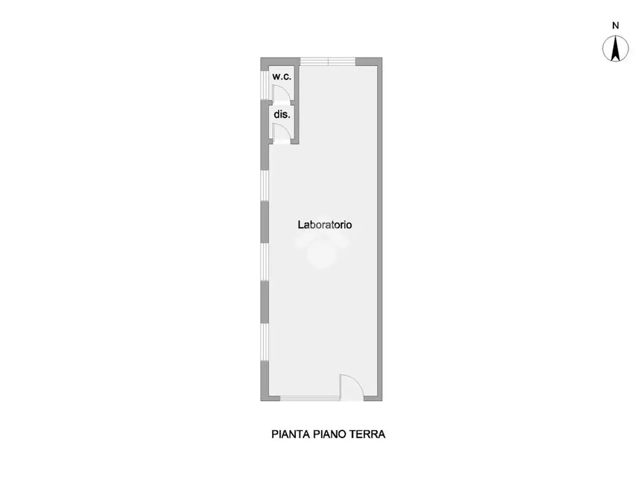 Laboratorio in Via Ss80 24, Mosciano Sant'Angelo, {3} - Planimetria 1