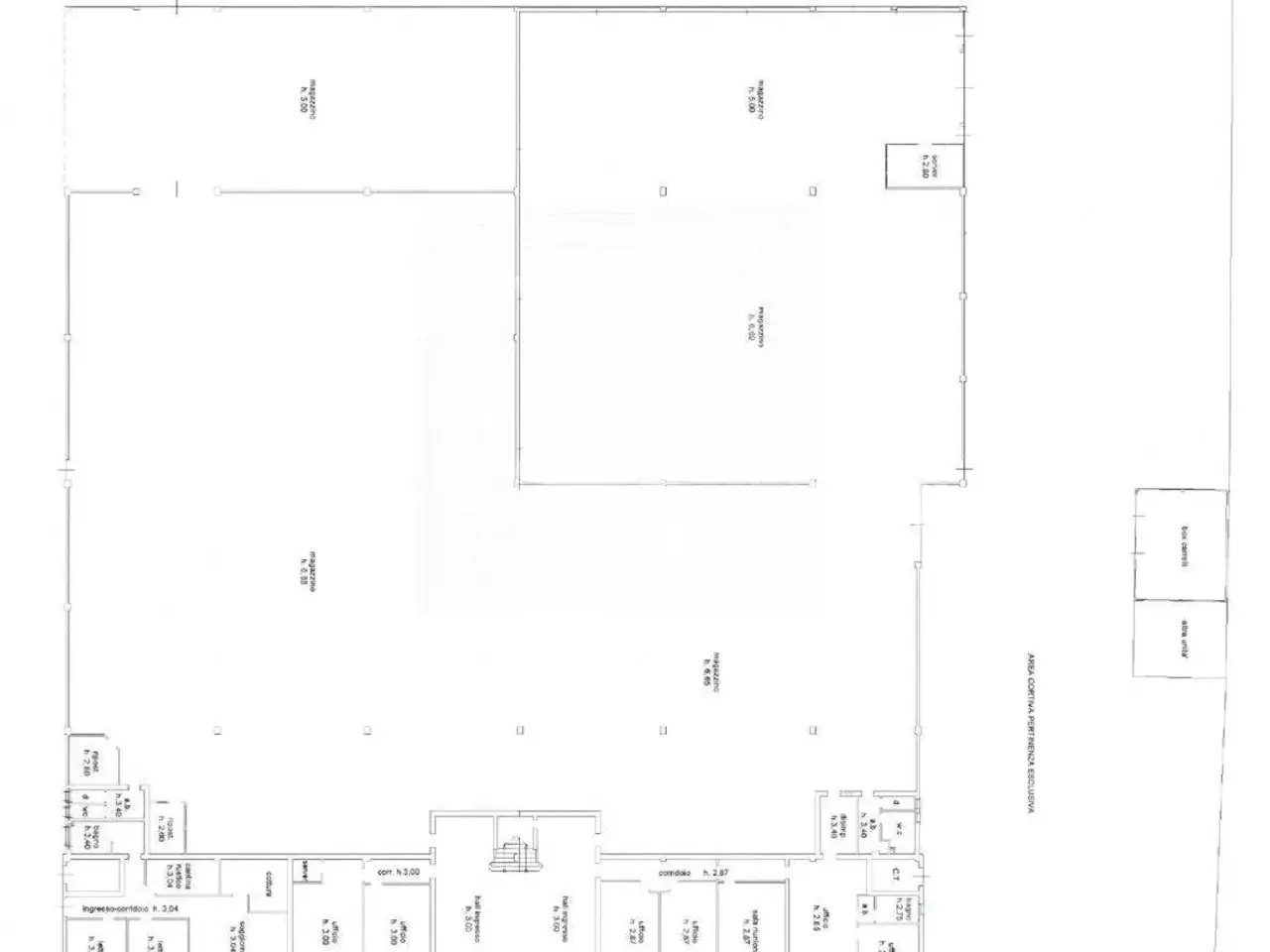 Capannone in Via Edoardo Amaldi 7, Suzzara, {3} - Planimetria 1