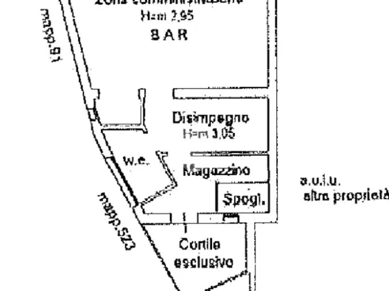 Negozio in Via Caltana 68, Mira, {3} - Planimetria 1