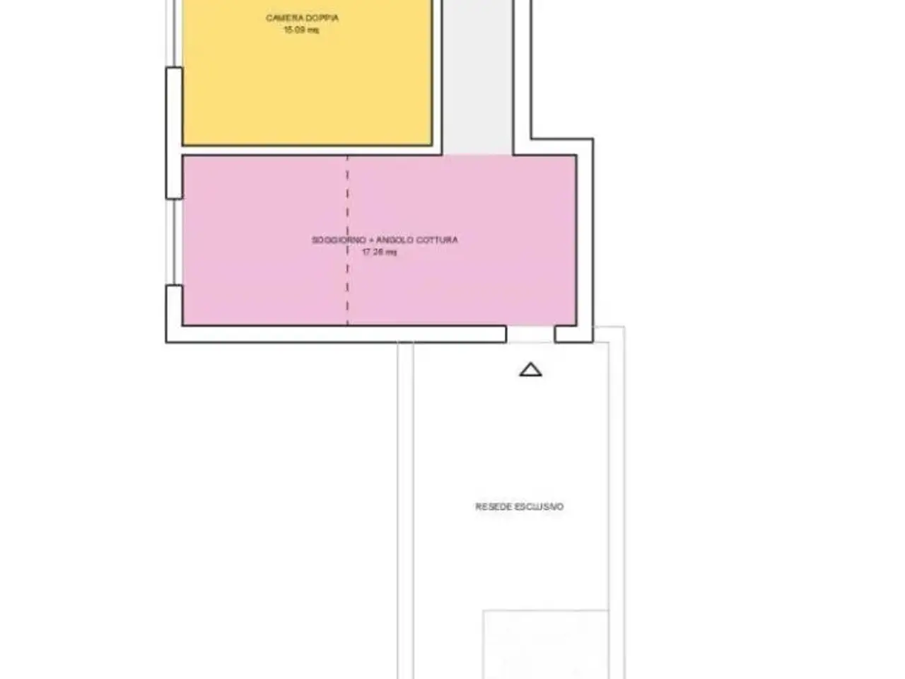 Trilocale in vendita, Via Buggianese 40, Ponte Buggianese - Planimetria 1