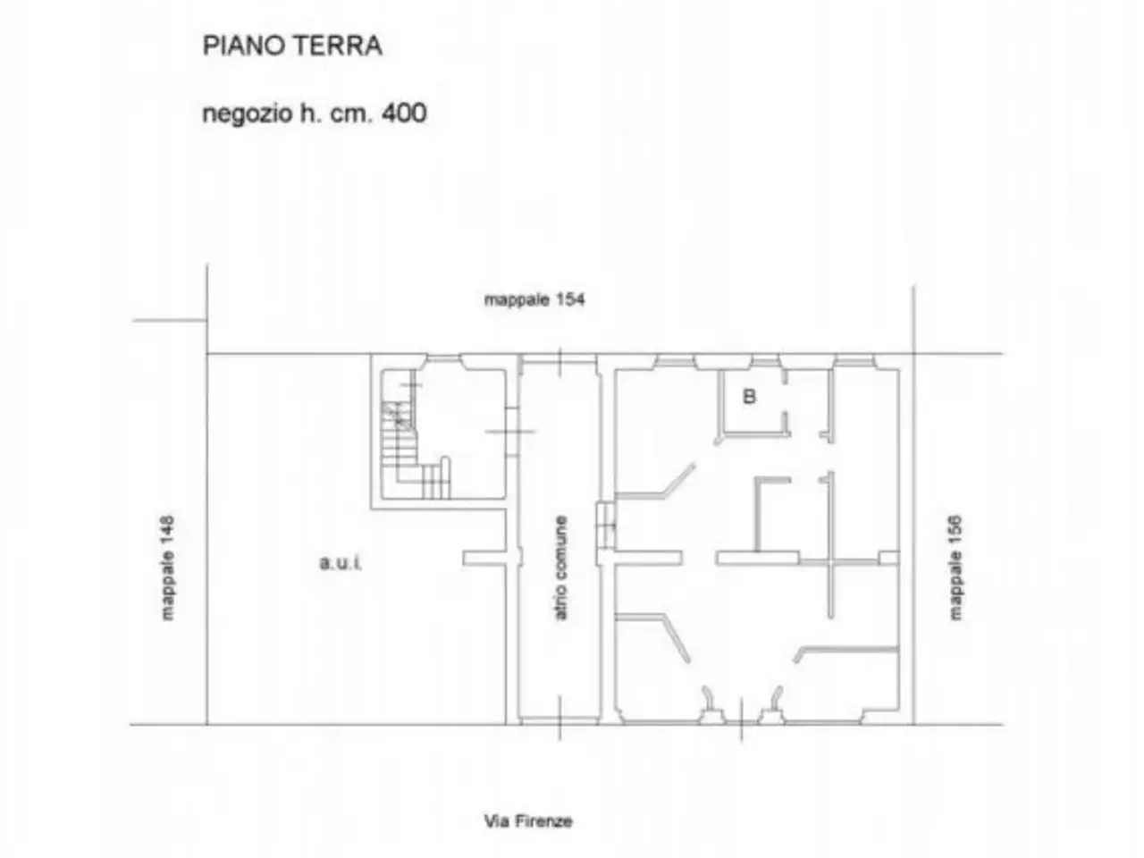 Negozio in Via Firenze 50, Sesto San Giovanni, {3} - Planimetria 1