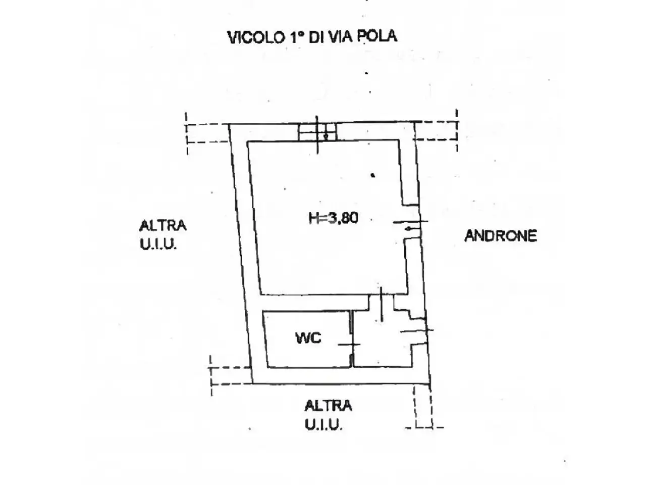 Negozio in Via Giuseppe Verdi 15, San Prisco, {3} - Planimetria 1