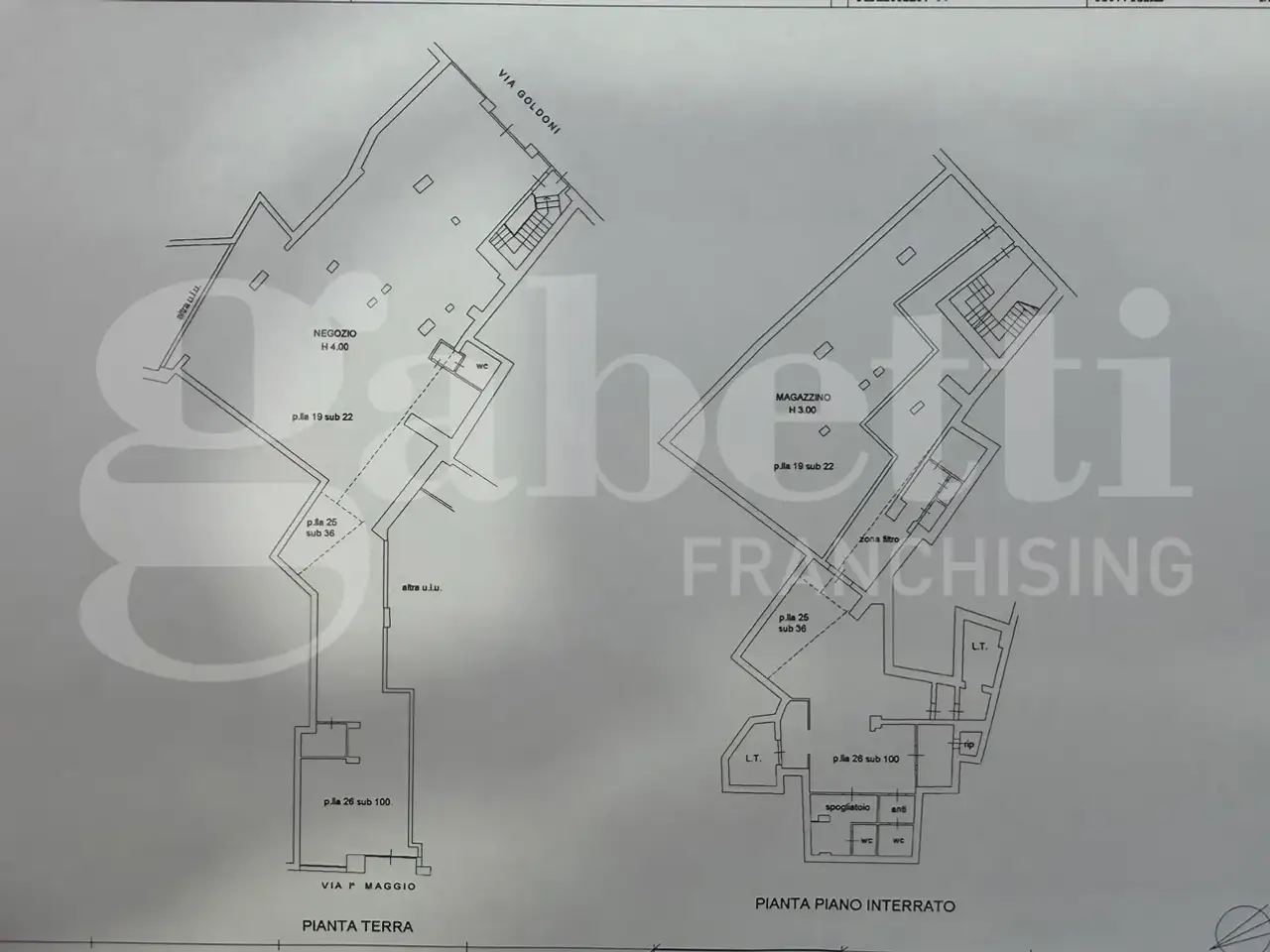 Negozio in Negozio Via Godoni  9, Terni, {3} - Planimetria 1