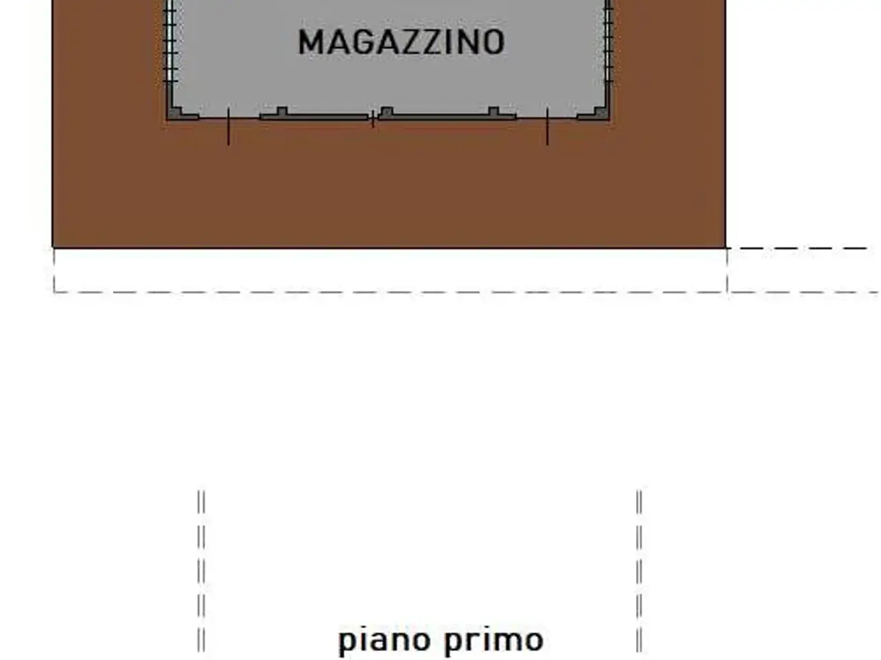 Capannone in Via R. Incerti 35, Pinerolo, {3} - Planimetria 1