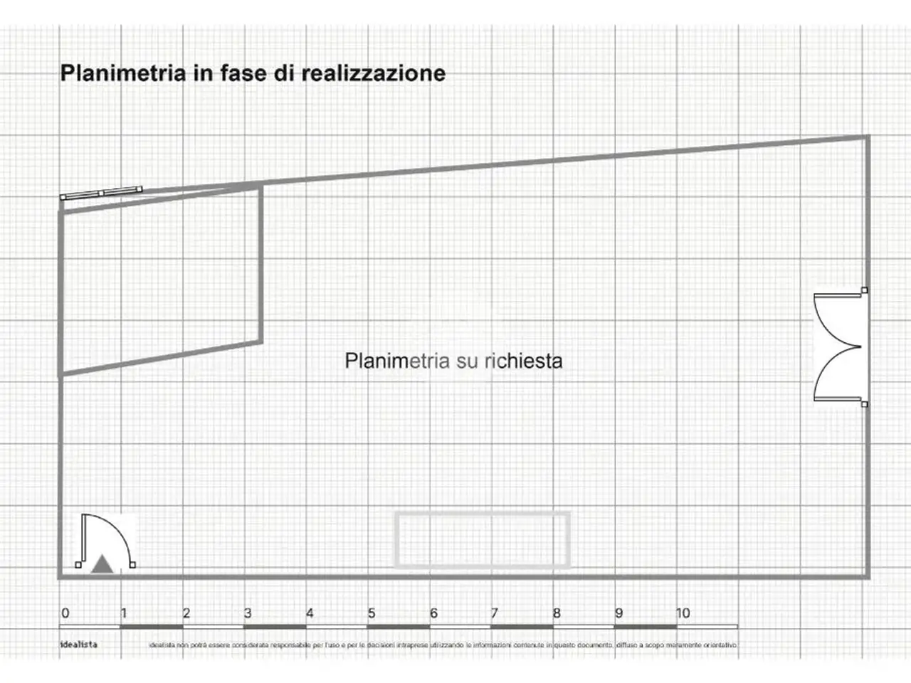 Ufficio in Corso Giuseppe Garibaldi 3, Brescia, {3} - Planimetria 1