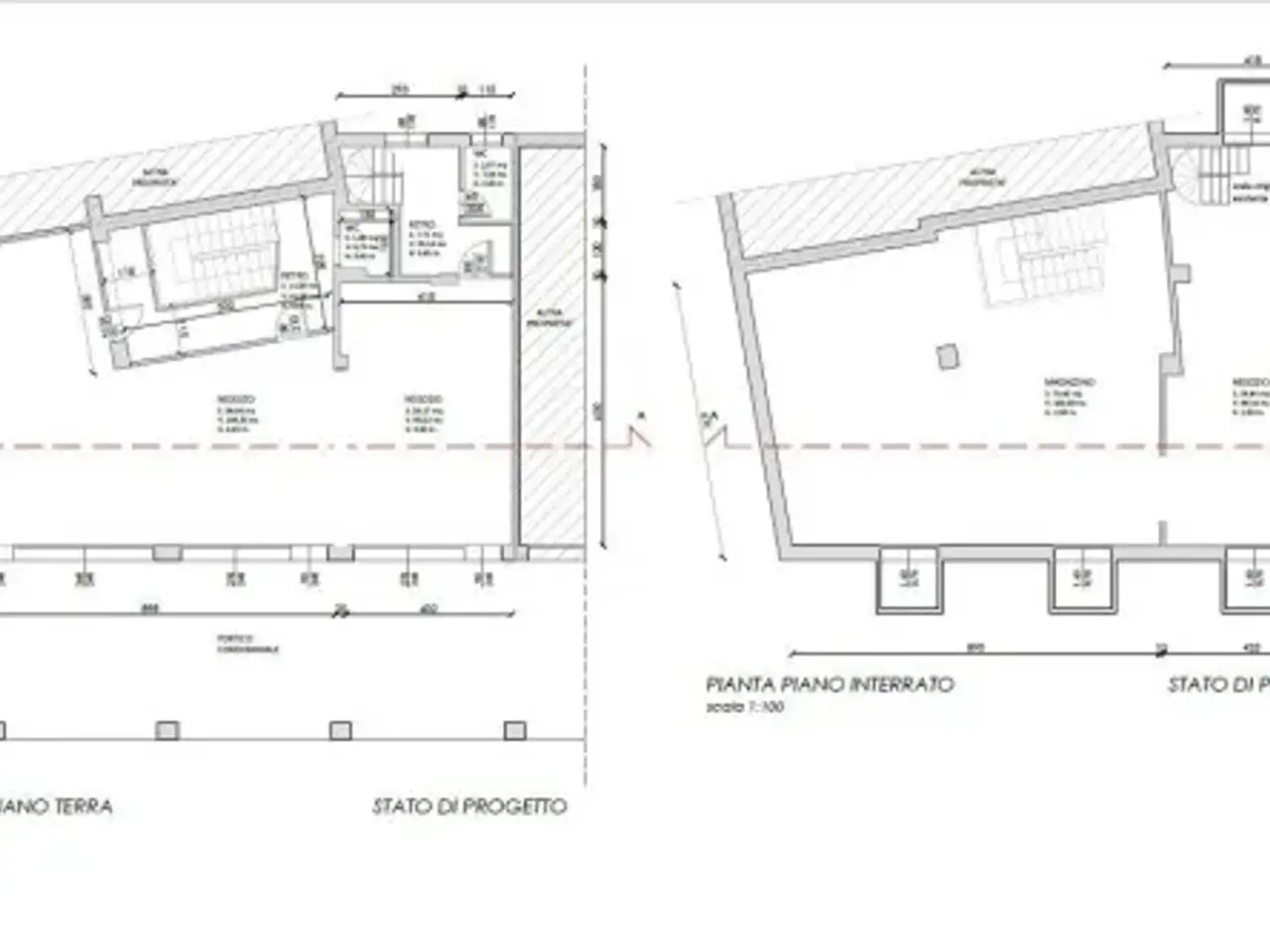 Negozio in Viale Stazione, Montegrotto Terme, {3} - Planimetria 1
