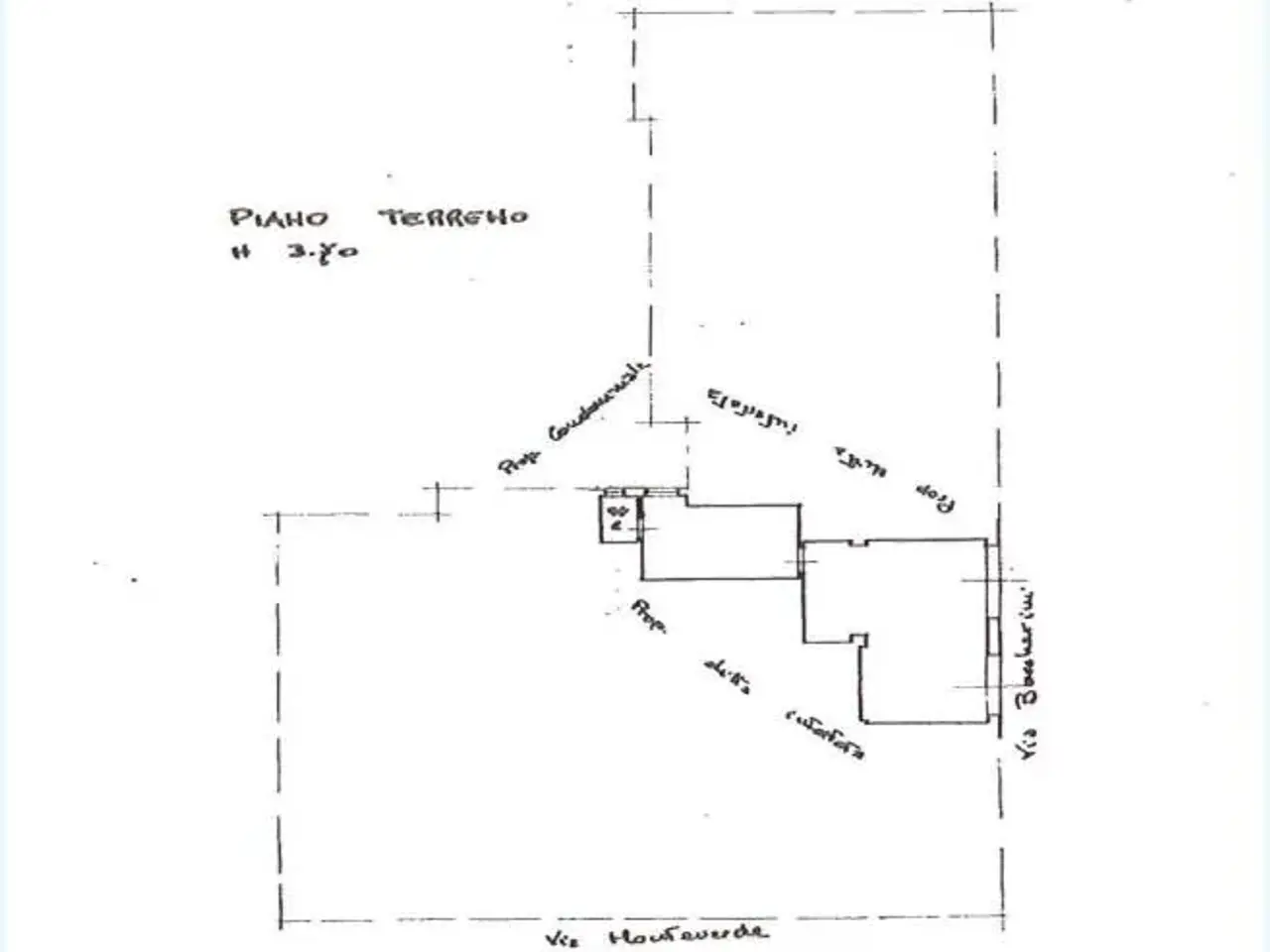 Negozio in Via Luigi Boccherini, Firenze, {3} - Planimetria 1