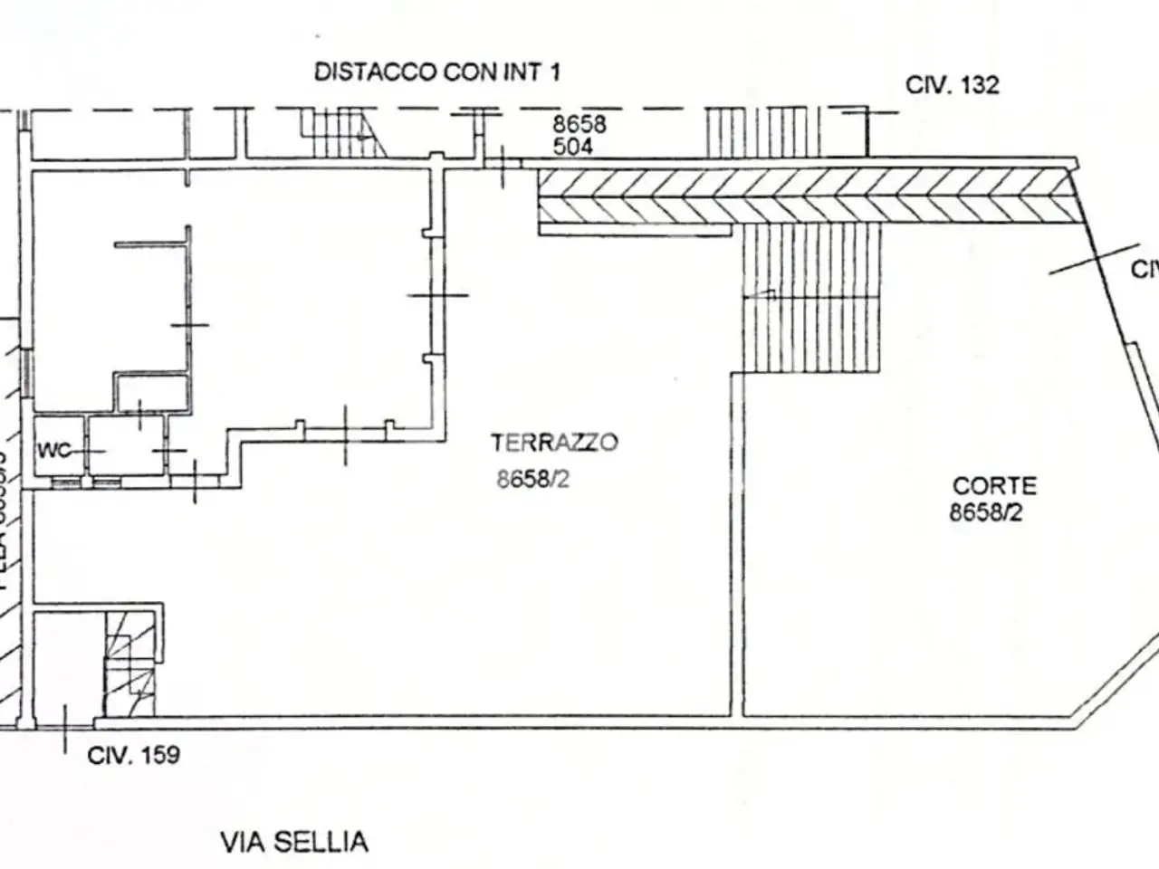 Negozio in Via Guardia Piemontese, 134 134, Roma, {3} - Planimetria 1