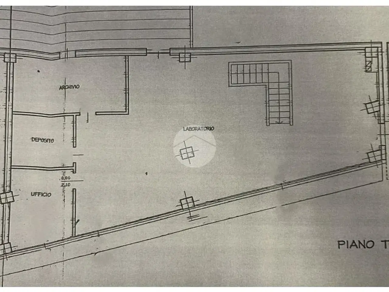 Negozio in Via Vergnano 18, Brescia, {3} - Planimetria 1