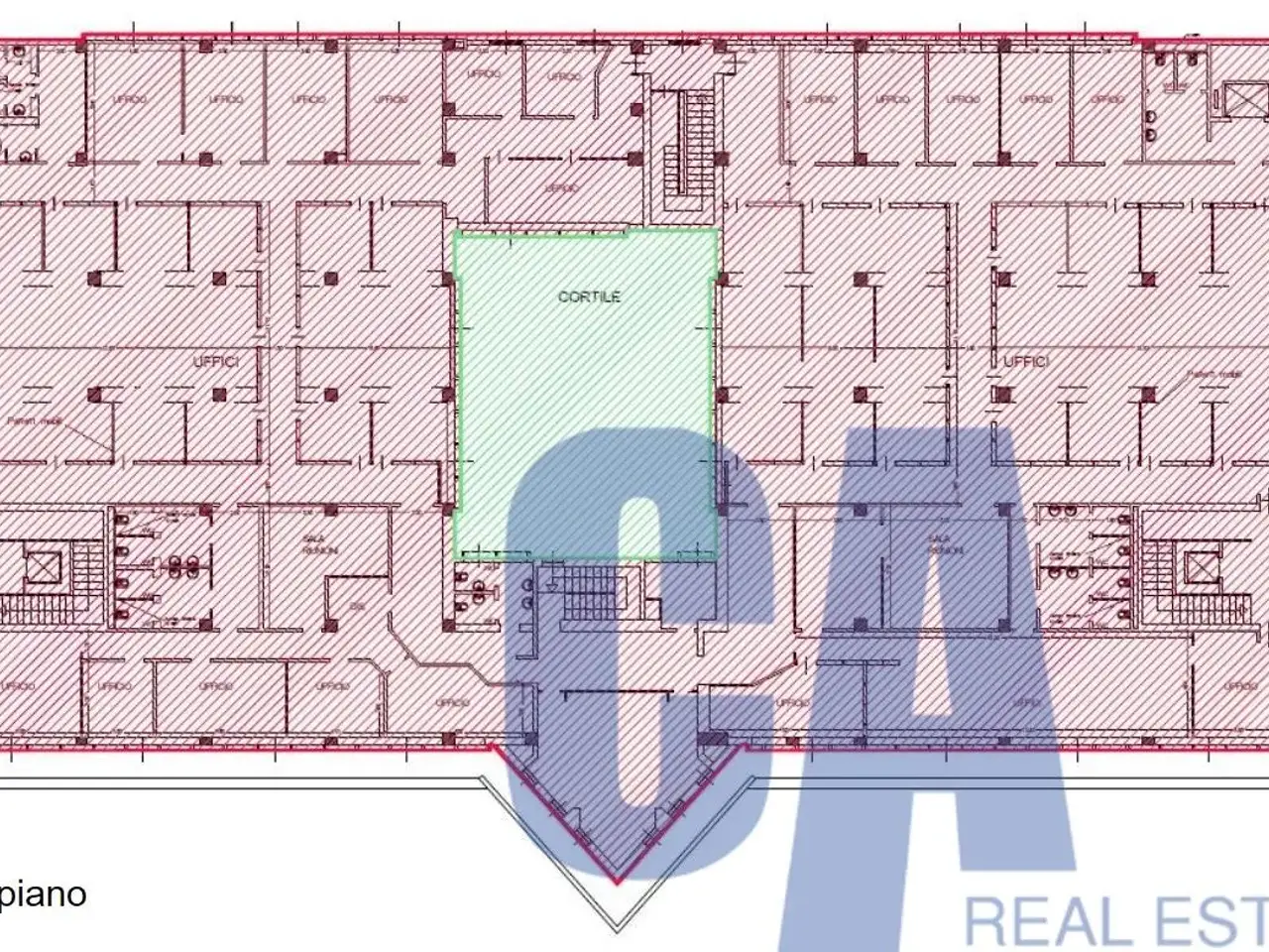 Ufficio in Via Perugino, Cologno Monzese, {3} - Planimetria 1