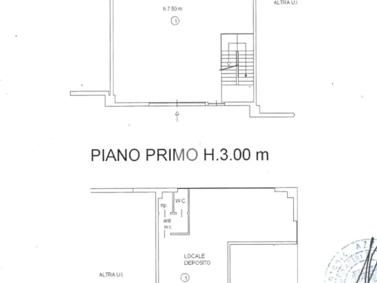 Capannone in Strada Banchette 3, Rosta, {3} - Planimetria 1