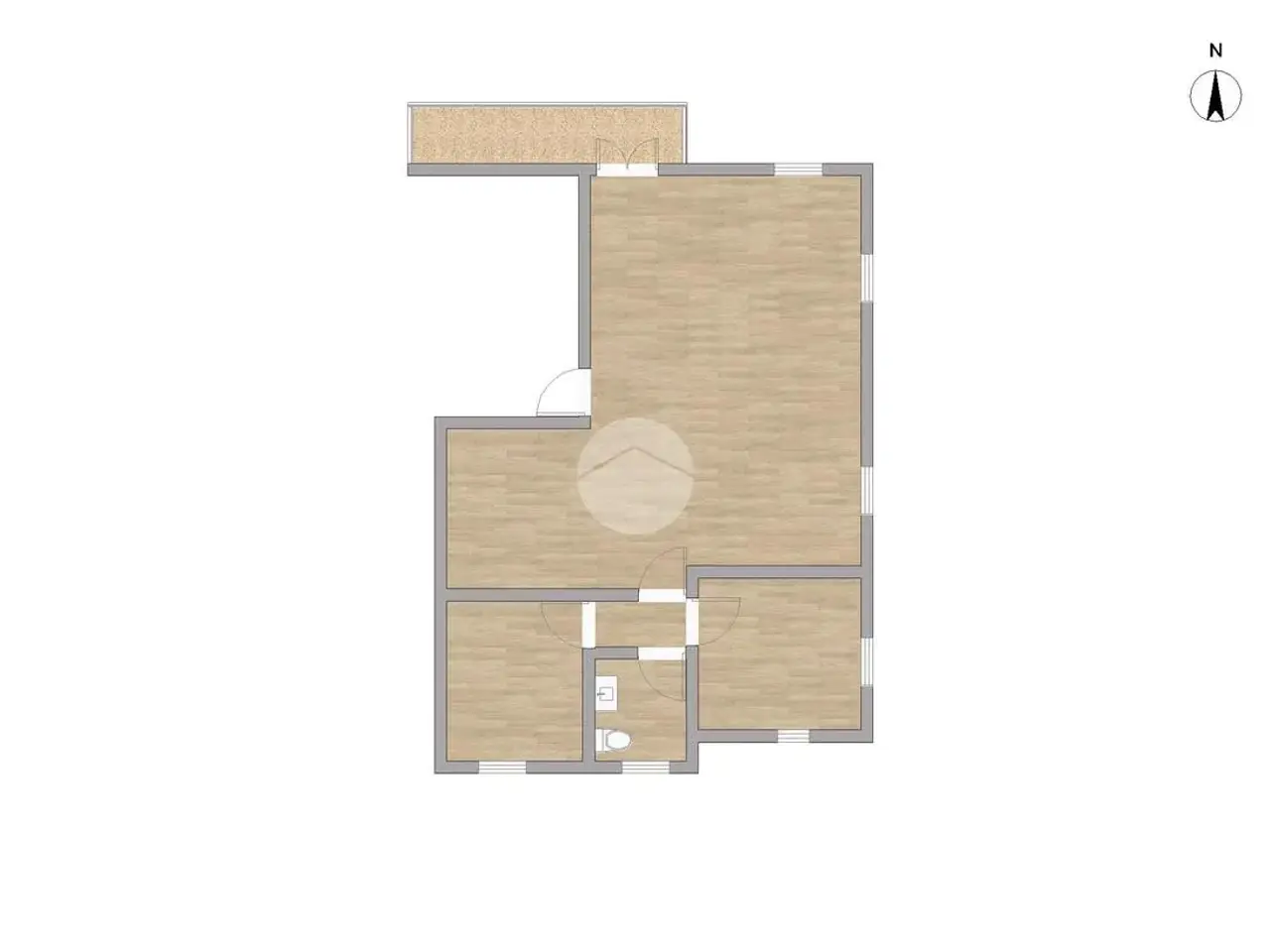 Ufficio in Via Tenente Portesi 62, Montichiari, {3} - Planimetria 1