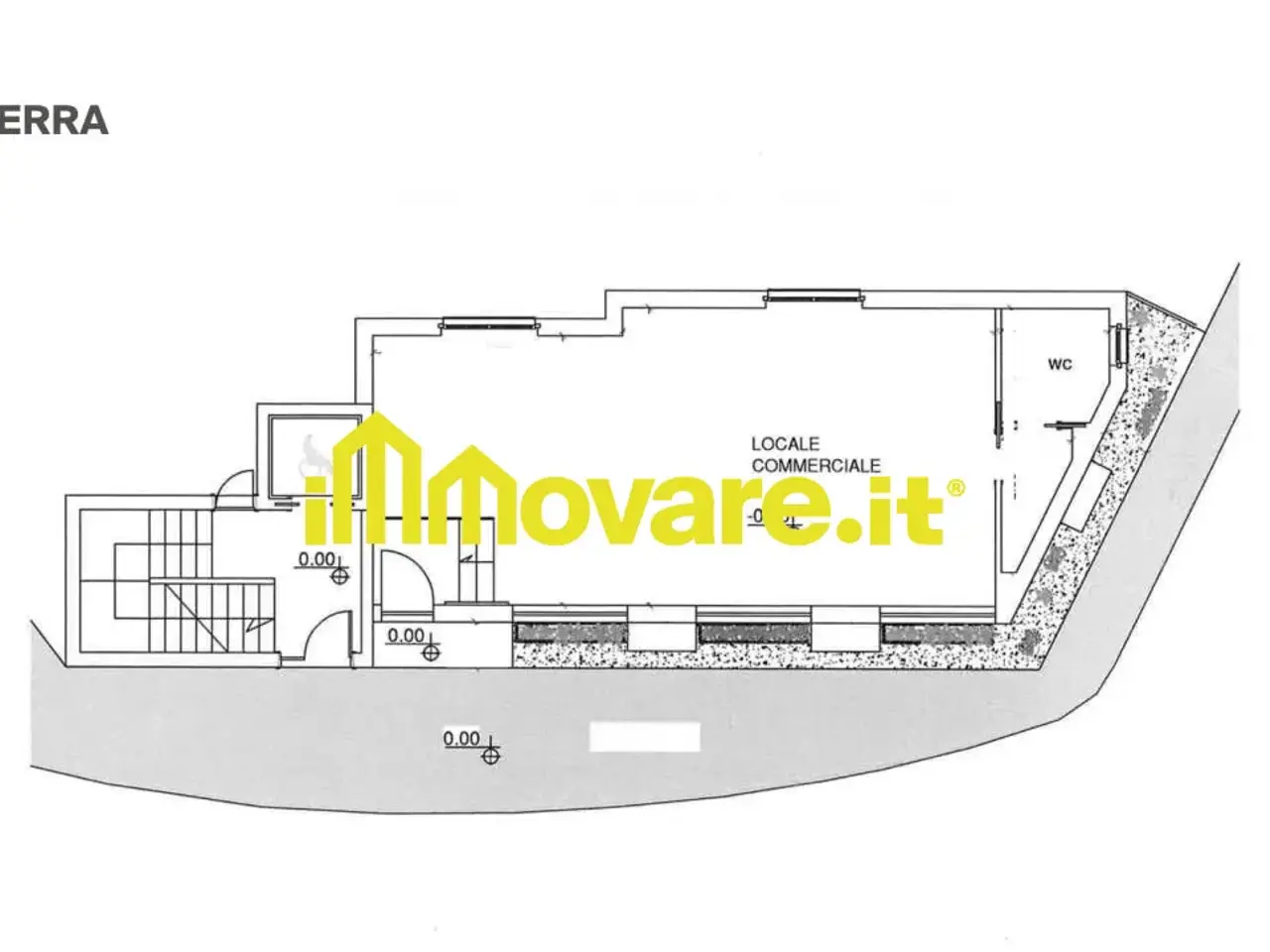 Negozio in Via Rondò San Giorgio, Triggiano, {3} - Planimetria 1
