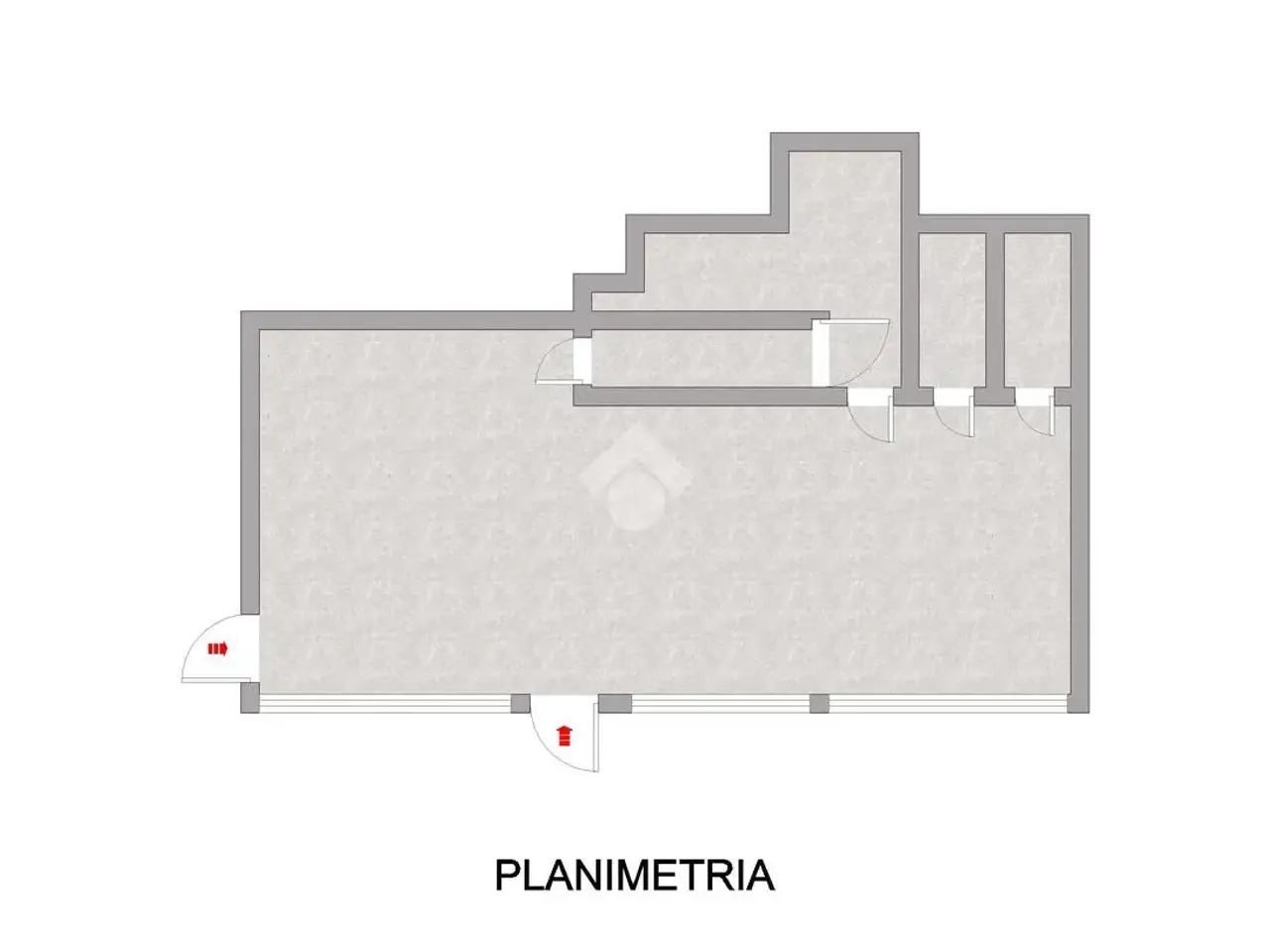 Negozio in Via della Croce 10, Resana, {3} - Planimetria 1
