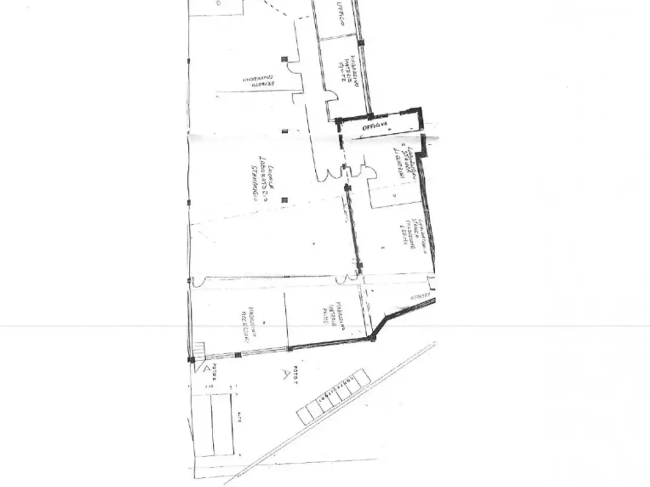 Capannone in Via Pillea 16, Genova, {3} - Planimetria 1