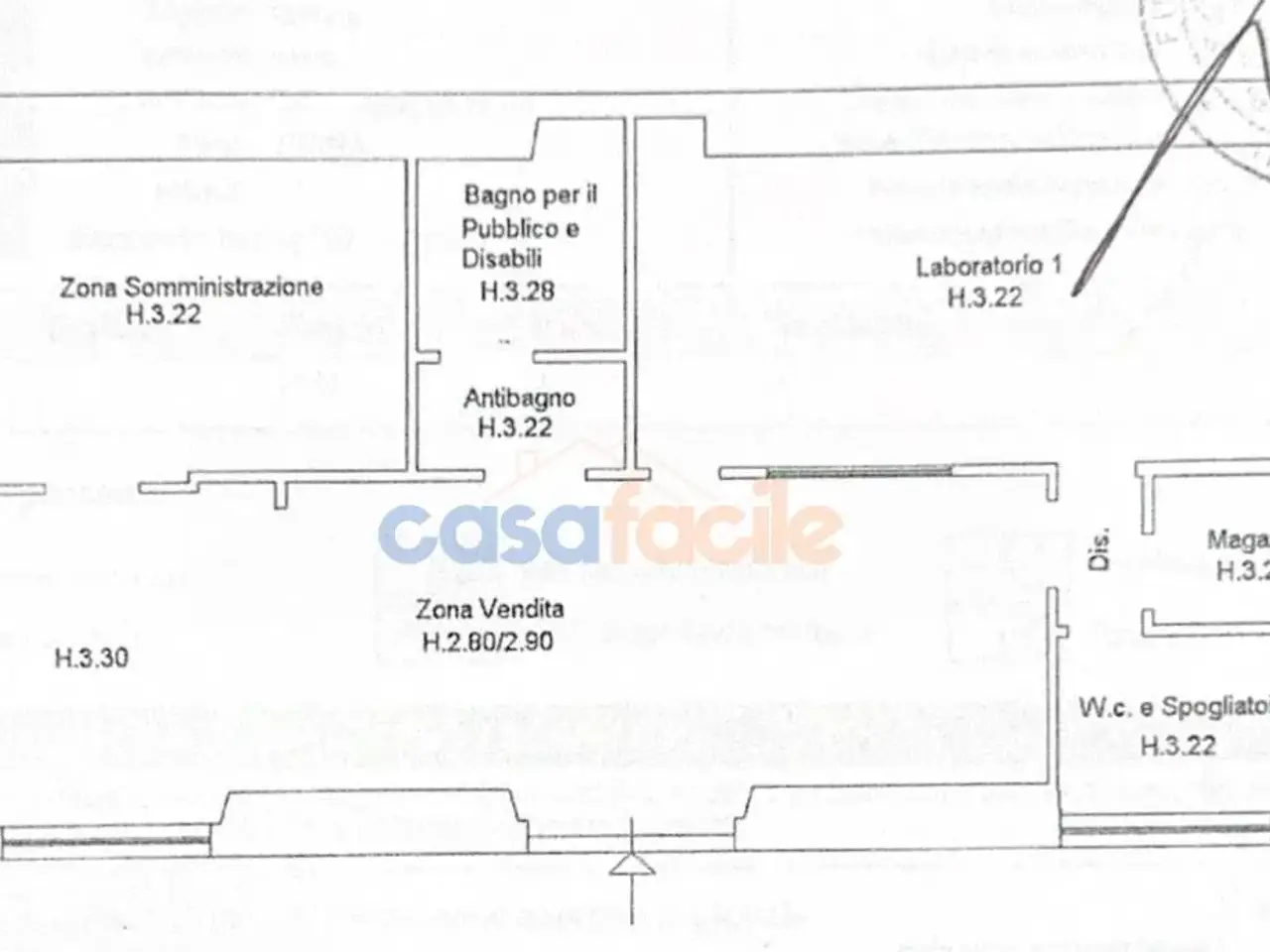 Esercizio commerciale in Via Lungo Nera 44, Terni, {3} - Planimetria 1