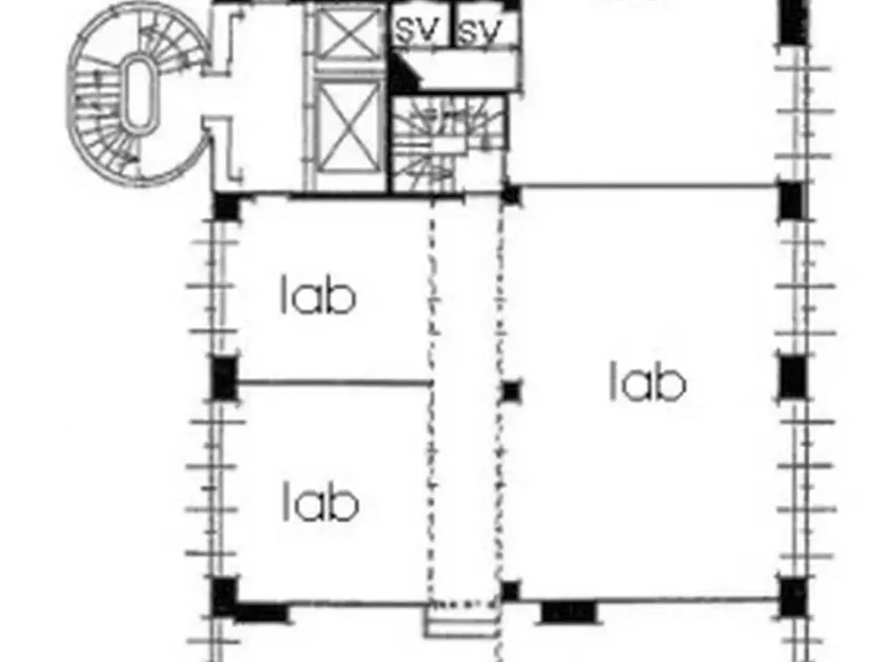 Ufficio in Via Pacinotti, Segrate, {3} - Planimetria 1