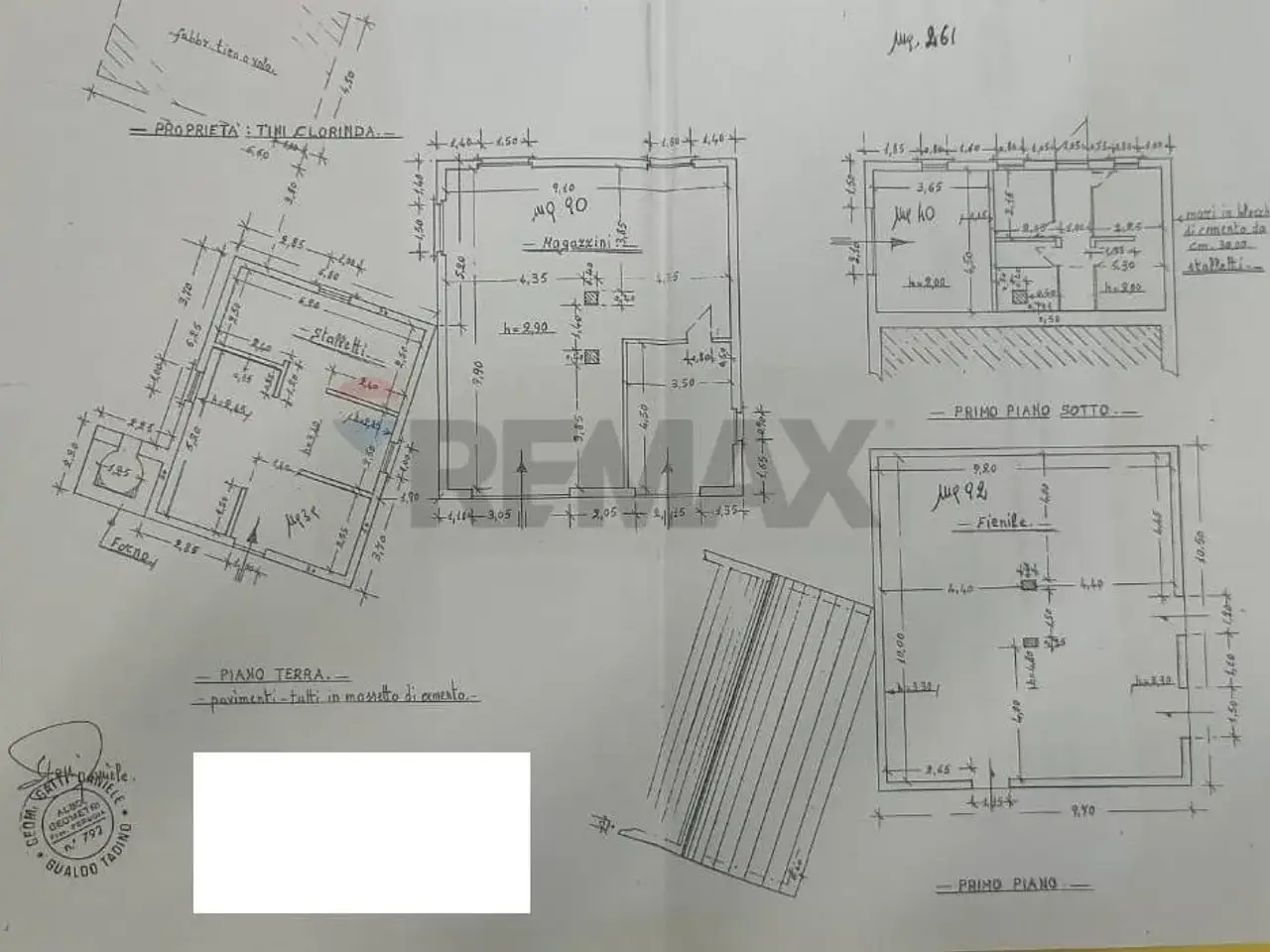 Magazzino in , Gualdo Tadino, {3} - Planimetria 1