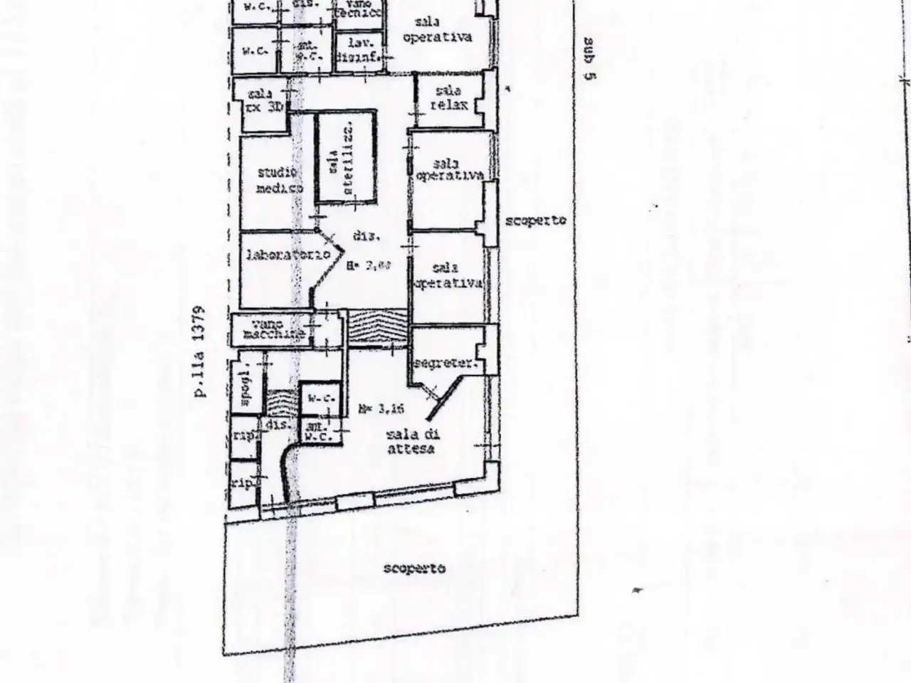 Ufficio in Viale G. Leopardi 134, Lecce, {3} - Planimetria 1