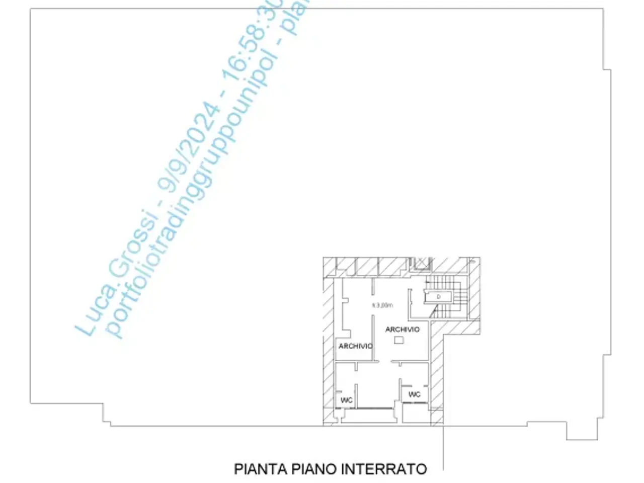 Negozio in Via Augusto Majani 2, Bologna, {3} - Planimetria 1