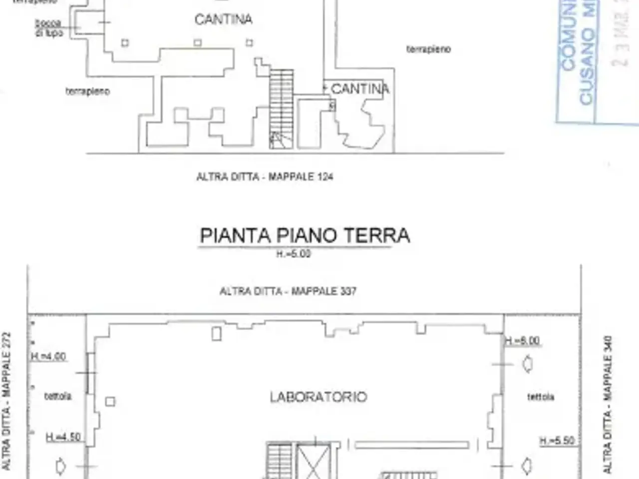 Capannone in Via Giuseppe Zucchi 39g, Cusano Milanino, {3} - Planimetria 1
