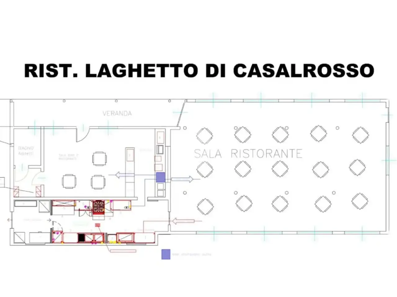 Negozio in Strada Grange, Lignana, {3} - Planimetria 1