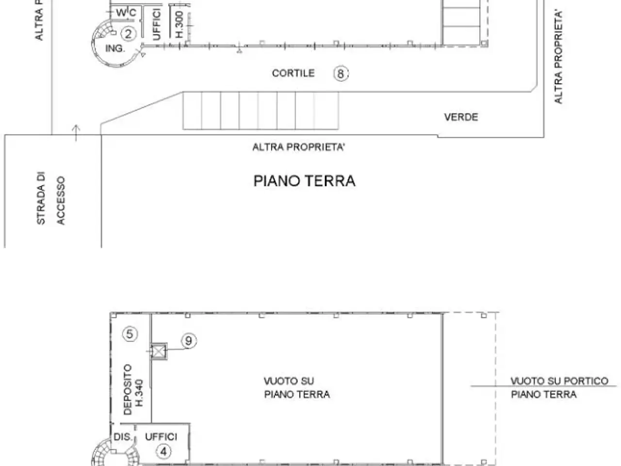 Capannone in Via Massari Marzoli, Busto Arsizio, {3} - Planimetria 1