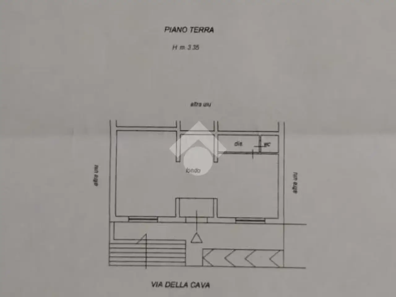 Negozio in Via della Cava 165, Rosignano Marittimo, {3} - Planimetria 1