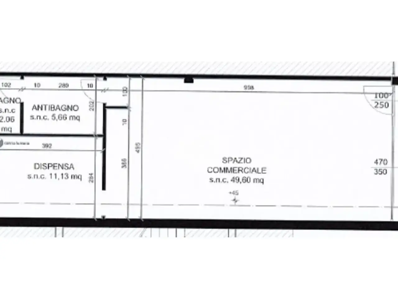 Ufficio in Via Padana Superiore 1, Mozzanica, {3} - Planimetria 1