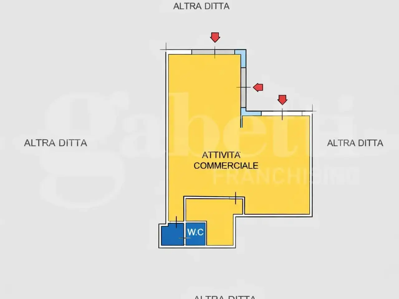 Magazzino in Via Beato Umile 99, Corigliano-Rossano, {3} - Planimetria 1
