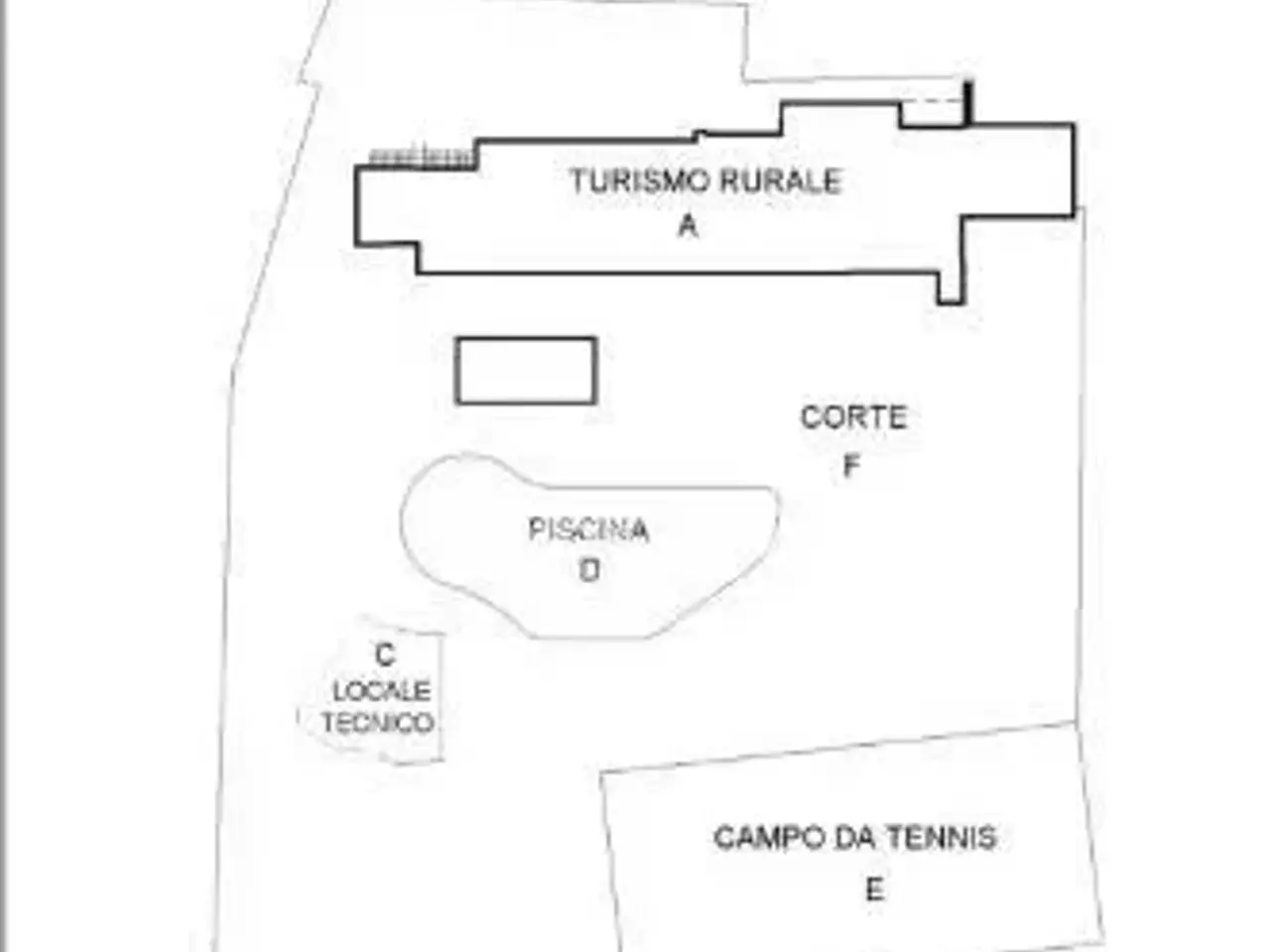Agriturismo in Via Angelo d'Arrigo Snc, Calatabiano, {3} - Planimetria 1