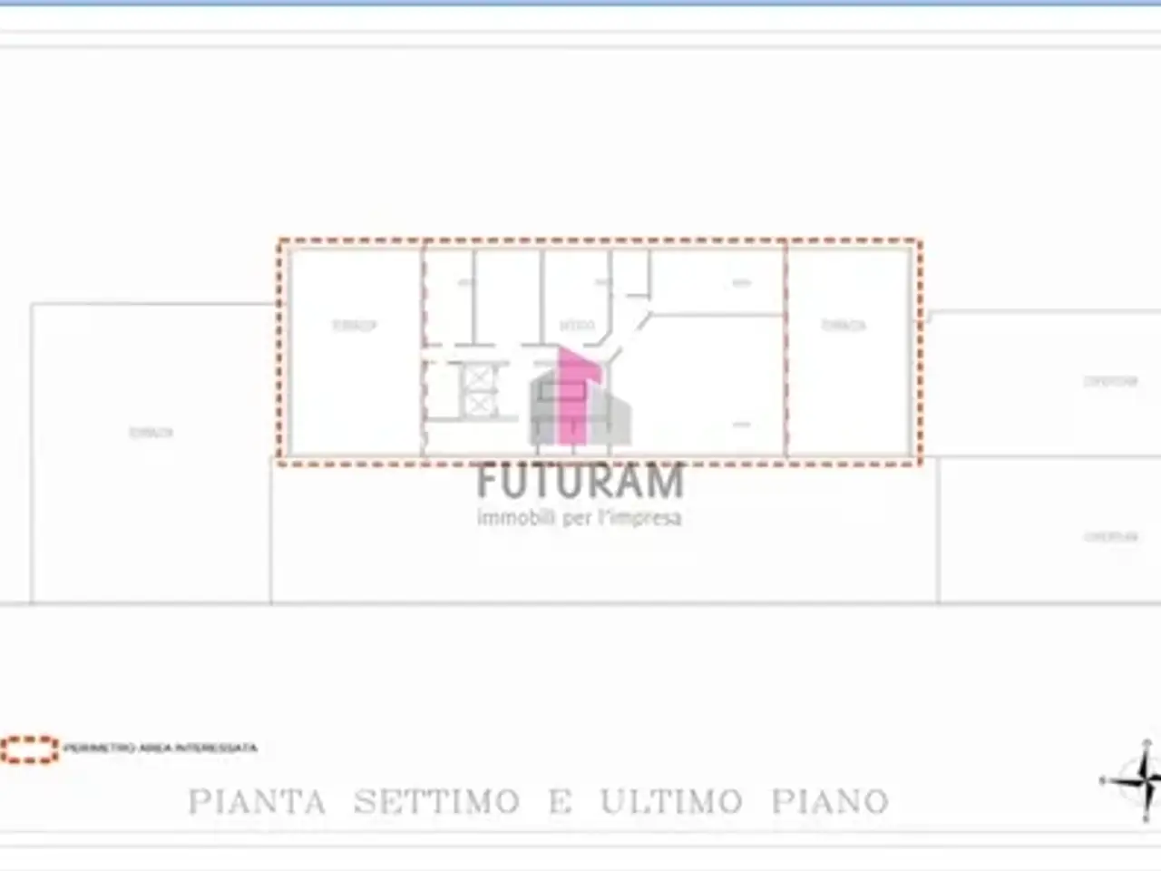 Ufficio in Via Messico 9999, Padova, {3} - Planimetria 1