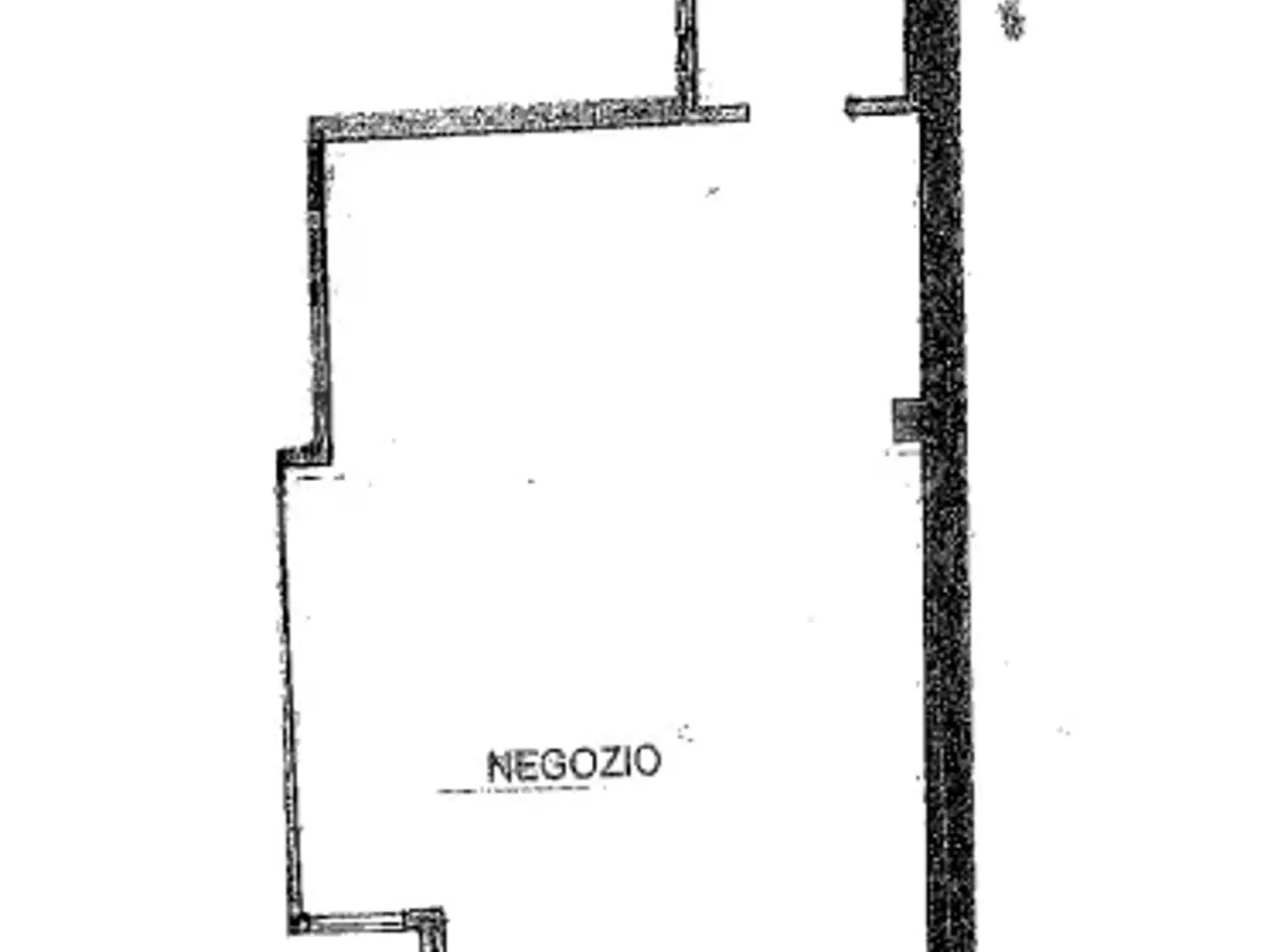 Negozio in Via Porrettana  298, Sasso Marconi, {3} - Planimetria 1
