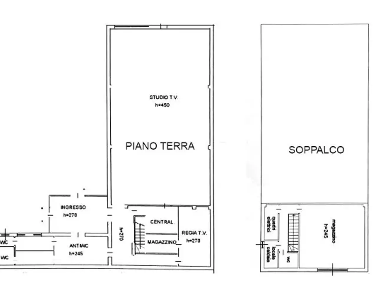 Negozio in Via Giovanni Pascoli 103, Marnate, {3} - Planimetria 1