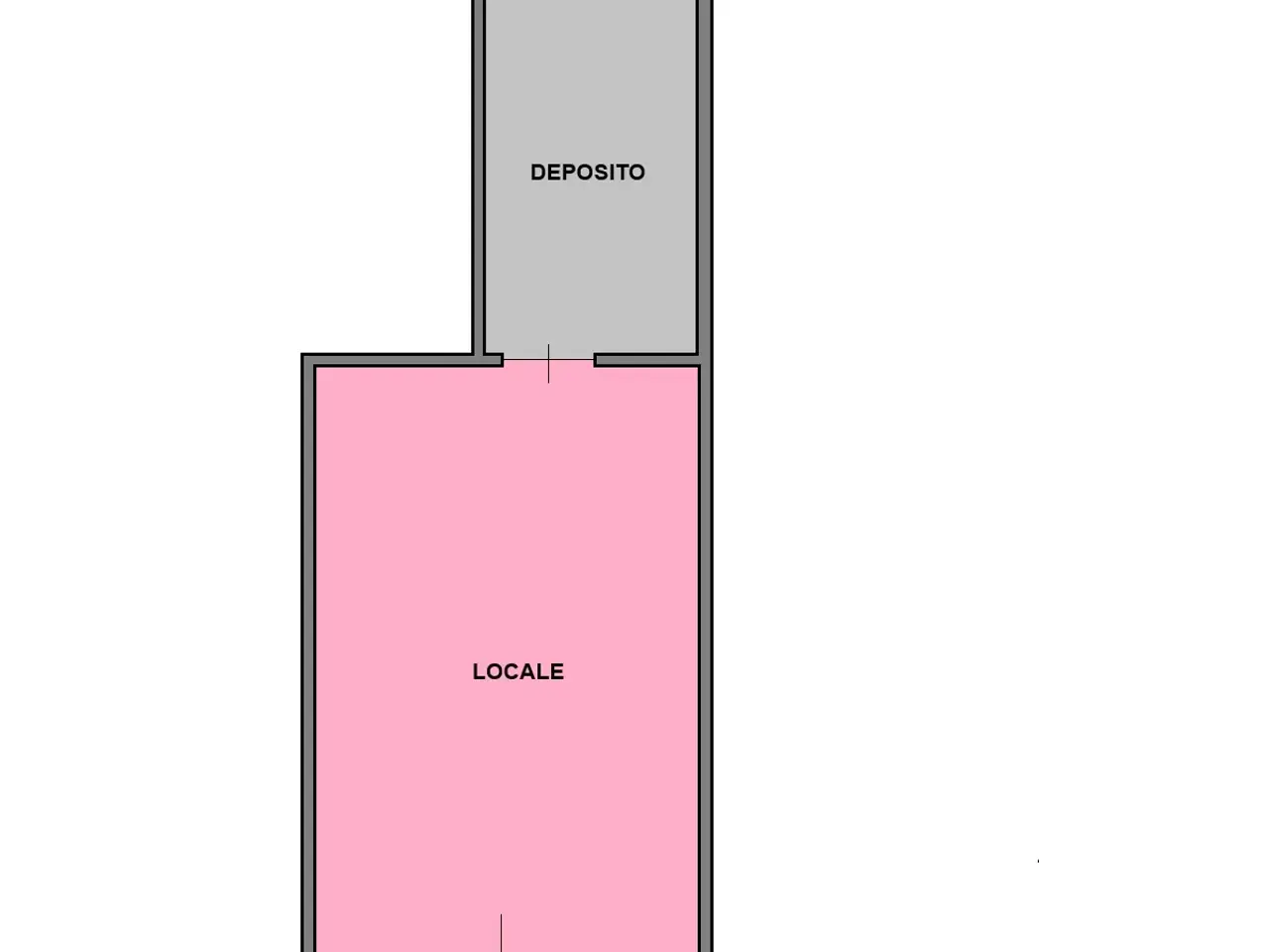 Negozio in Corso Umberto I, San Giorgio A Cremano, {3} - Planimetria 1