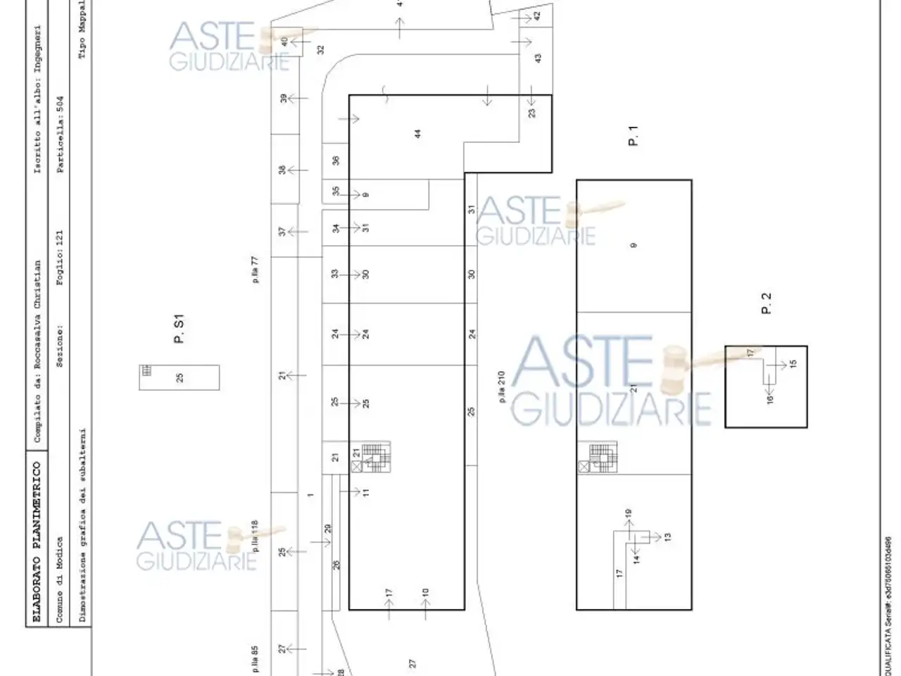 Negozio in Via Modica Ispica, 97015 Modica Rg, Italia 97015, Modica, {3} - Planimetria 1