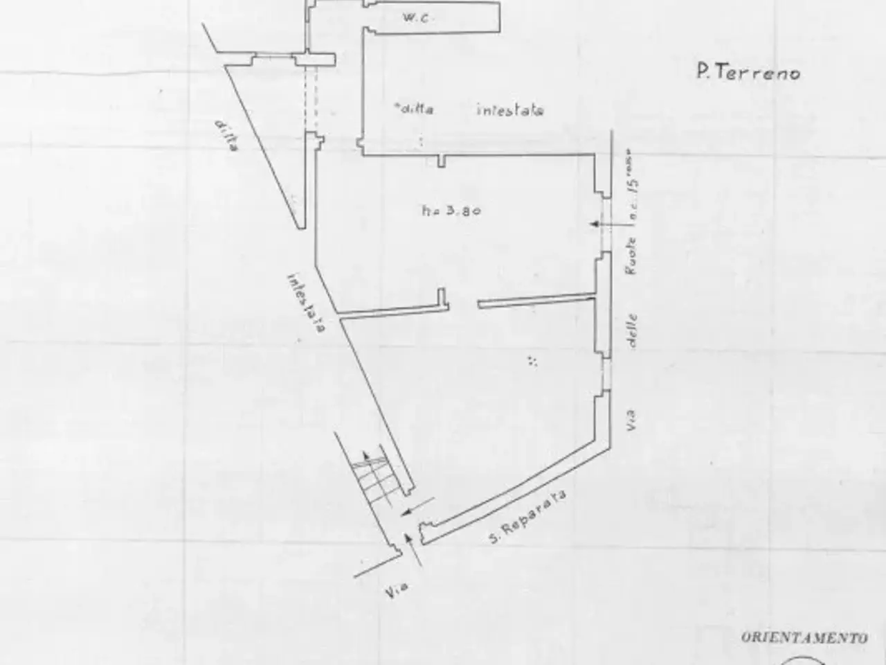Negozio in Via delle Ruote 15r, Firenze, {3} - Planimetria 1