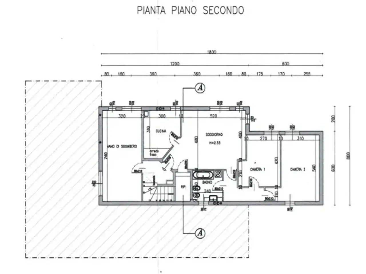 Capannone in Via Provinciale, Ballabio, {3} - Planimetria 1