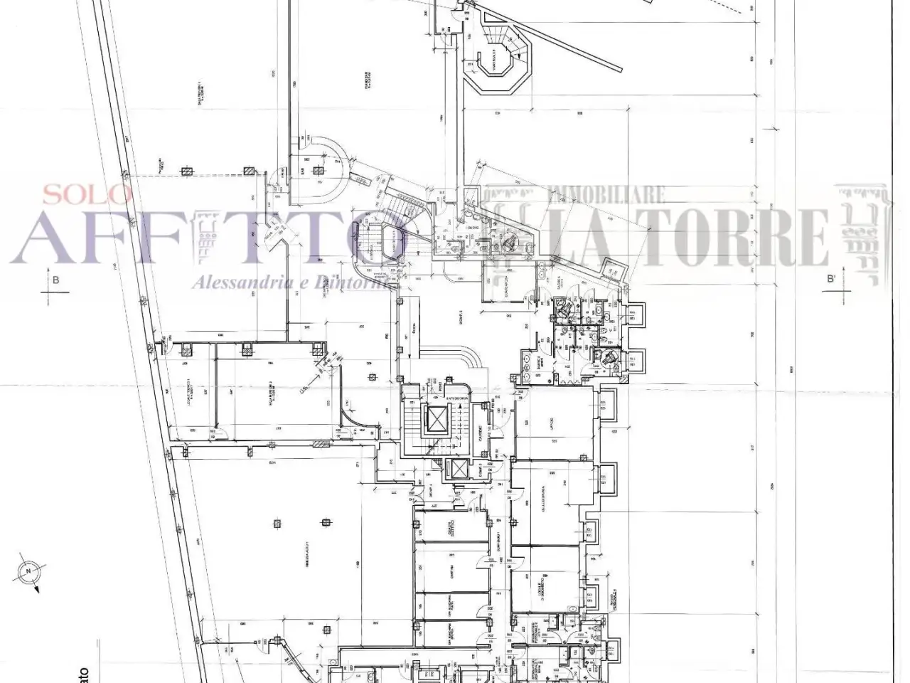 Albergo in , Alessandria, {3} - Planimetria 1