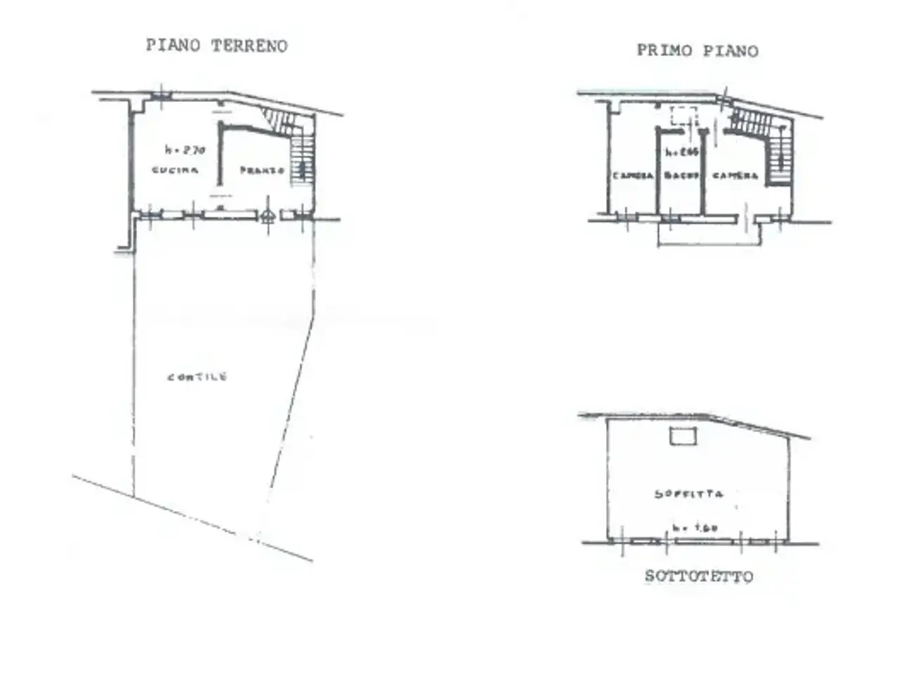Casa indipendente in vendita, Vicolo del Pozzo 17, Campoformido - Planimetria 1