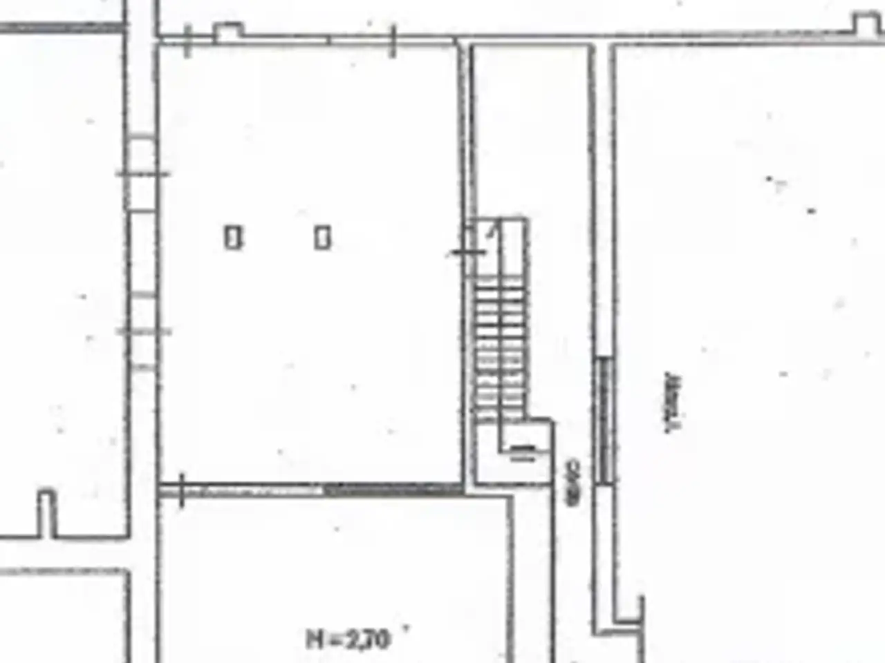 Ufficio in Piazza Gian Battista Vico, Napoli, {3} - Planimetria 1