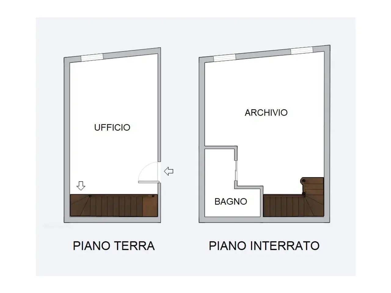 Ufficio in Via Uberti, Cesena, {3} - Planimetria 1