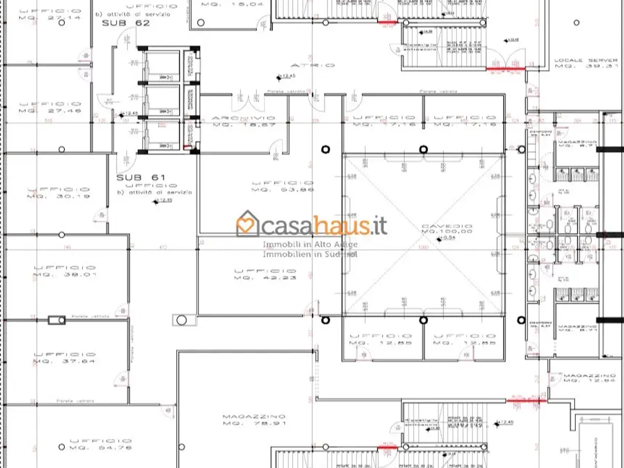 Ufficio in , Bolzano, {3} - Planimetria 1